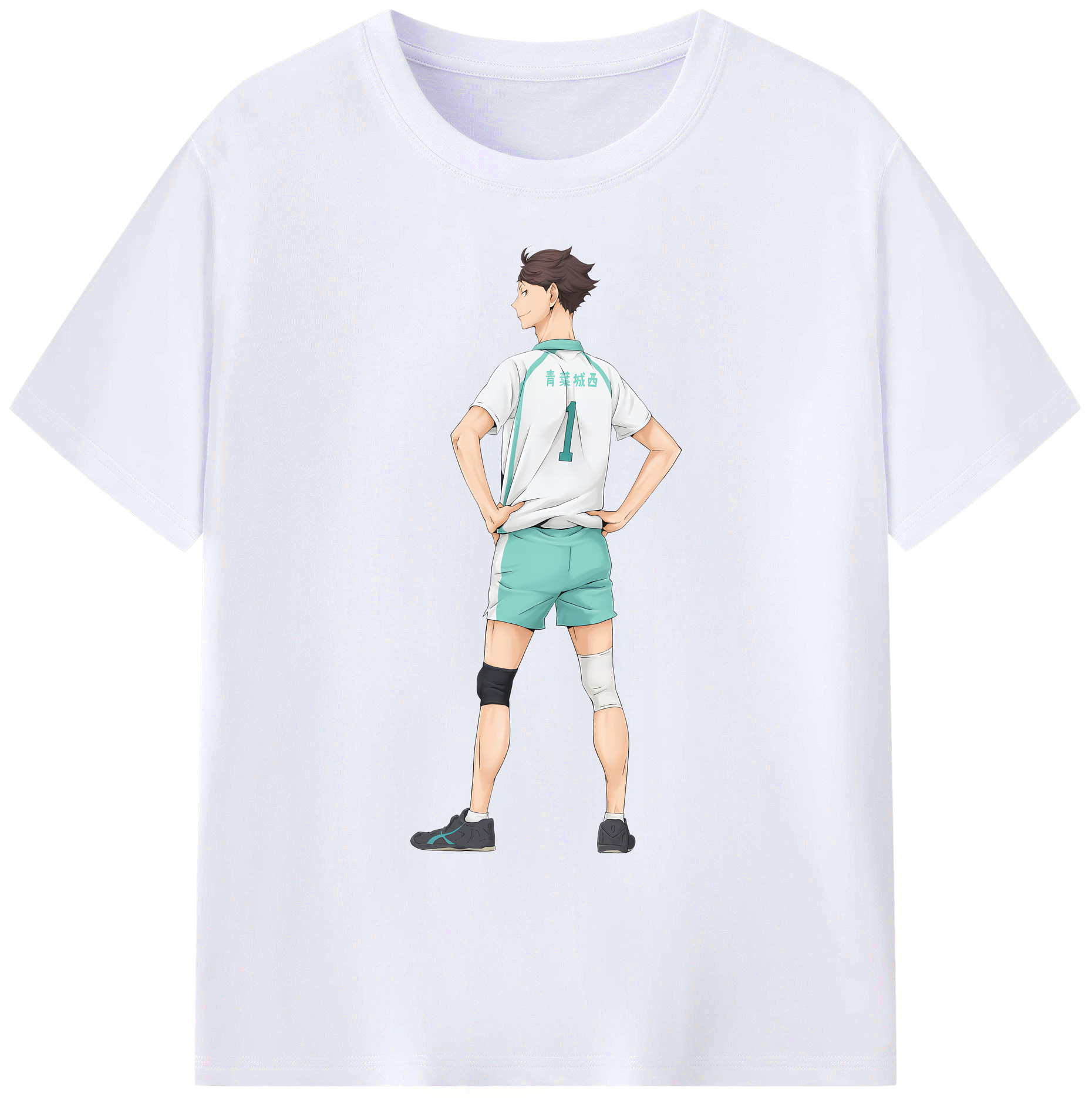 （画像用） ハイキュー!! Haikyu!! 綿100％ メンズ半袖Tシャツ｜肌触りやわらか＆通気性