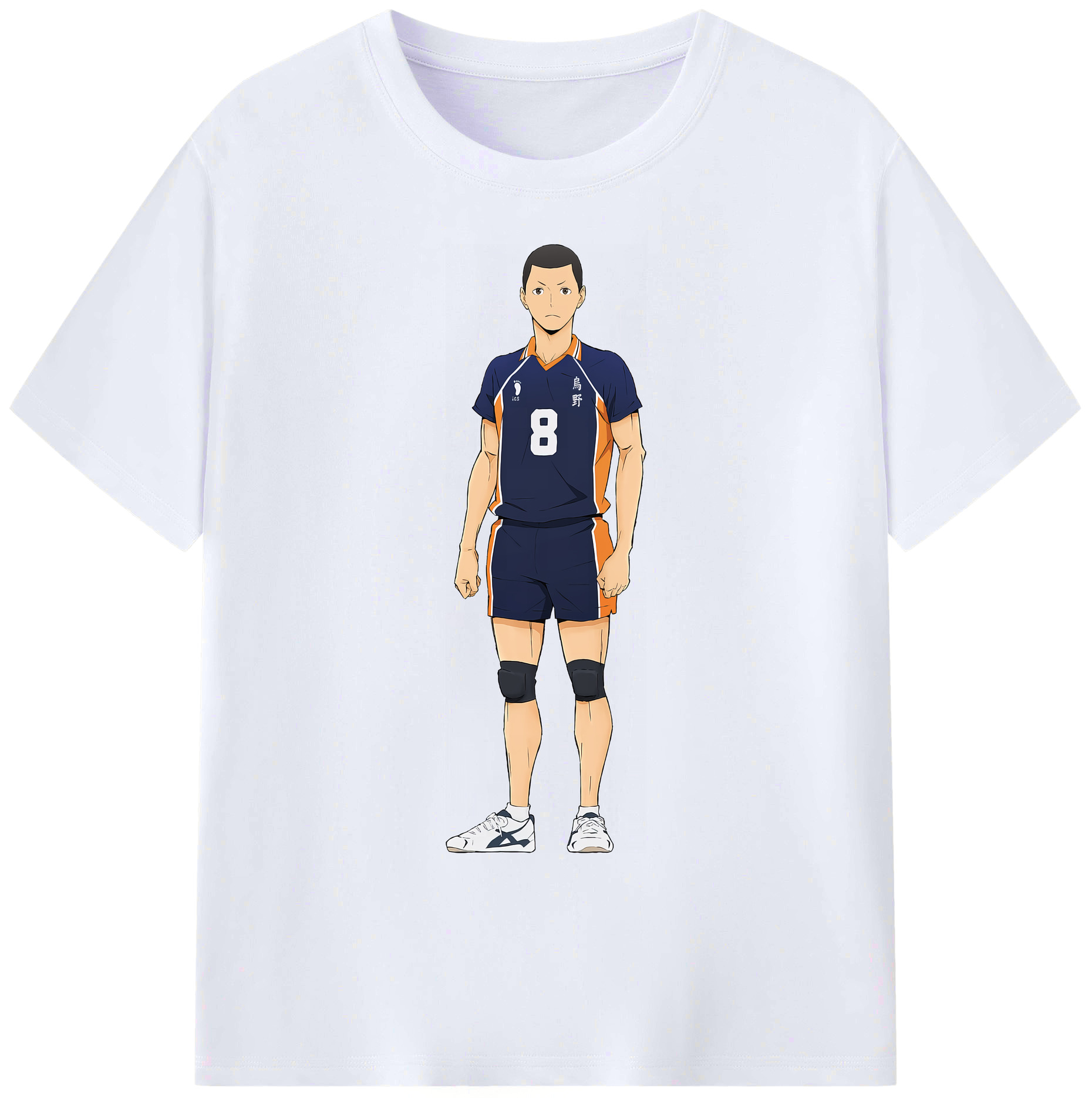 （画像用） ハイキュー!! Haikyu!! 綿100％ メンズ半袖Tシャツ｜肌触りやわらか＆通気性