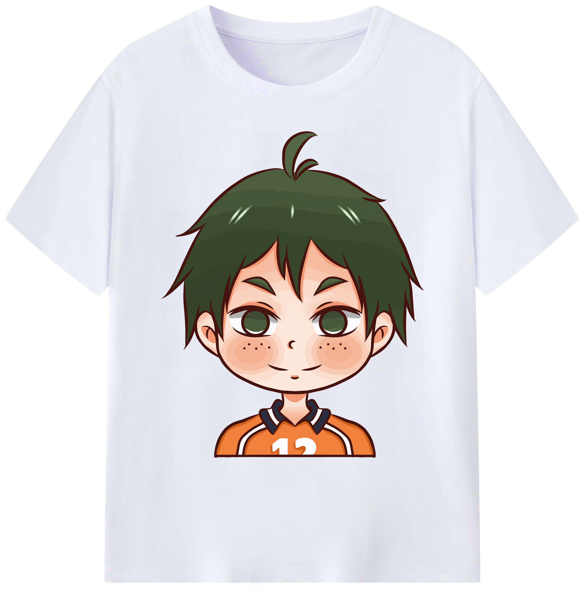 （画像用） ハイキュー!! Haikyu!! 綿100％ メンズ半袖Tシャツ｜肌触りやわらか＆通気性