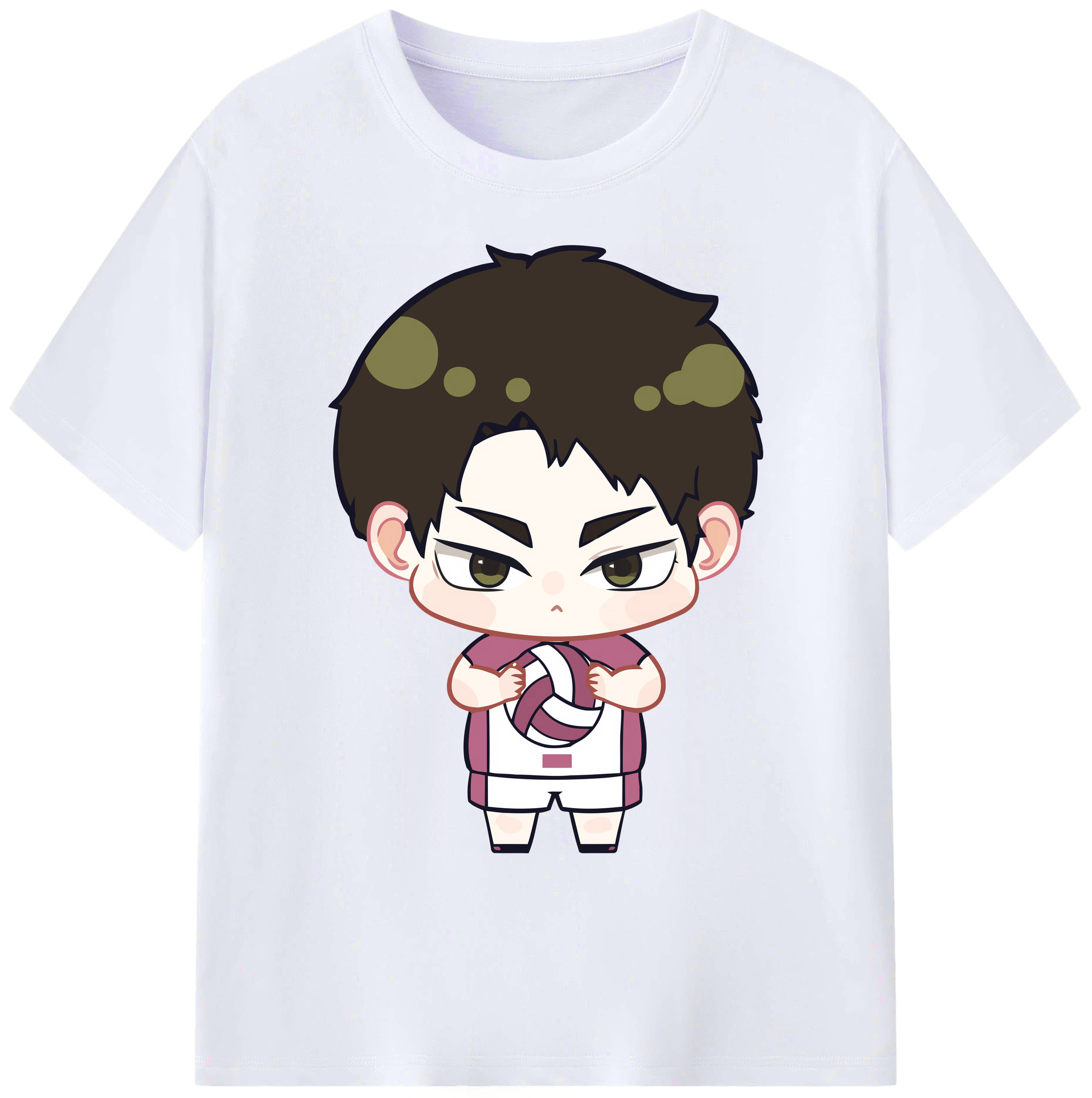 （画像用） ハイキュー!! Haikyu!! 綿100％ メンズ半袖Tシャツ｜肌触りやわらか＆通気性