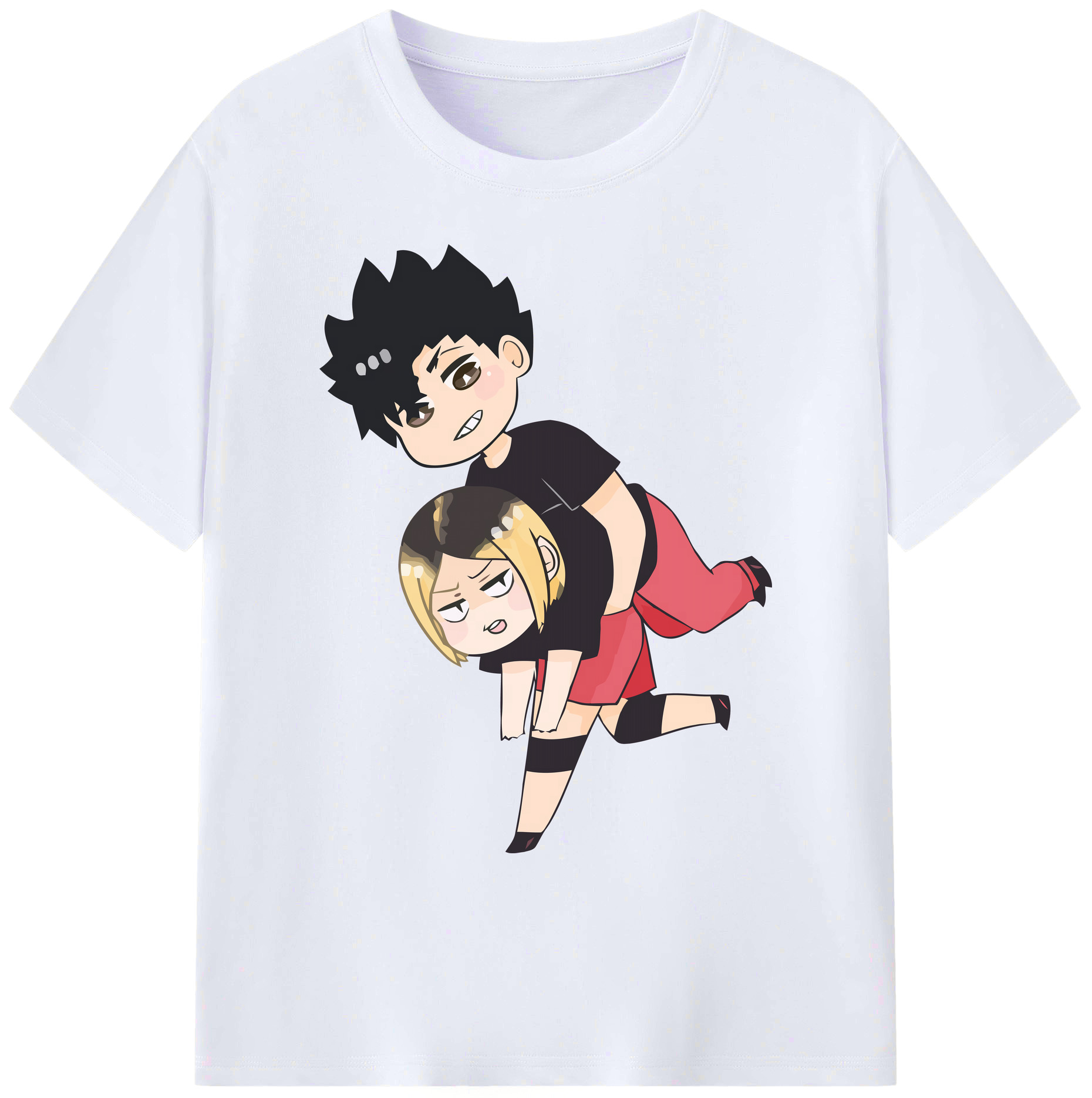 （画像用） ハイキュー!! Haikyu!! 綿100％ メンズ半袖Tシャツ｜肌触りやわらか＆通気性