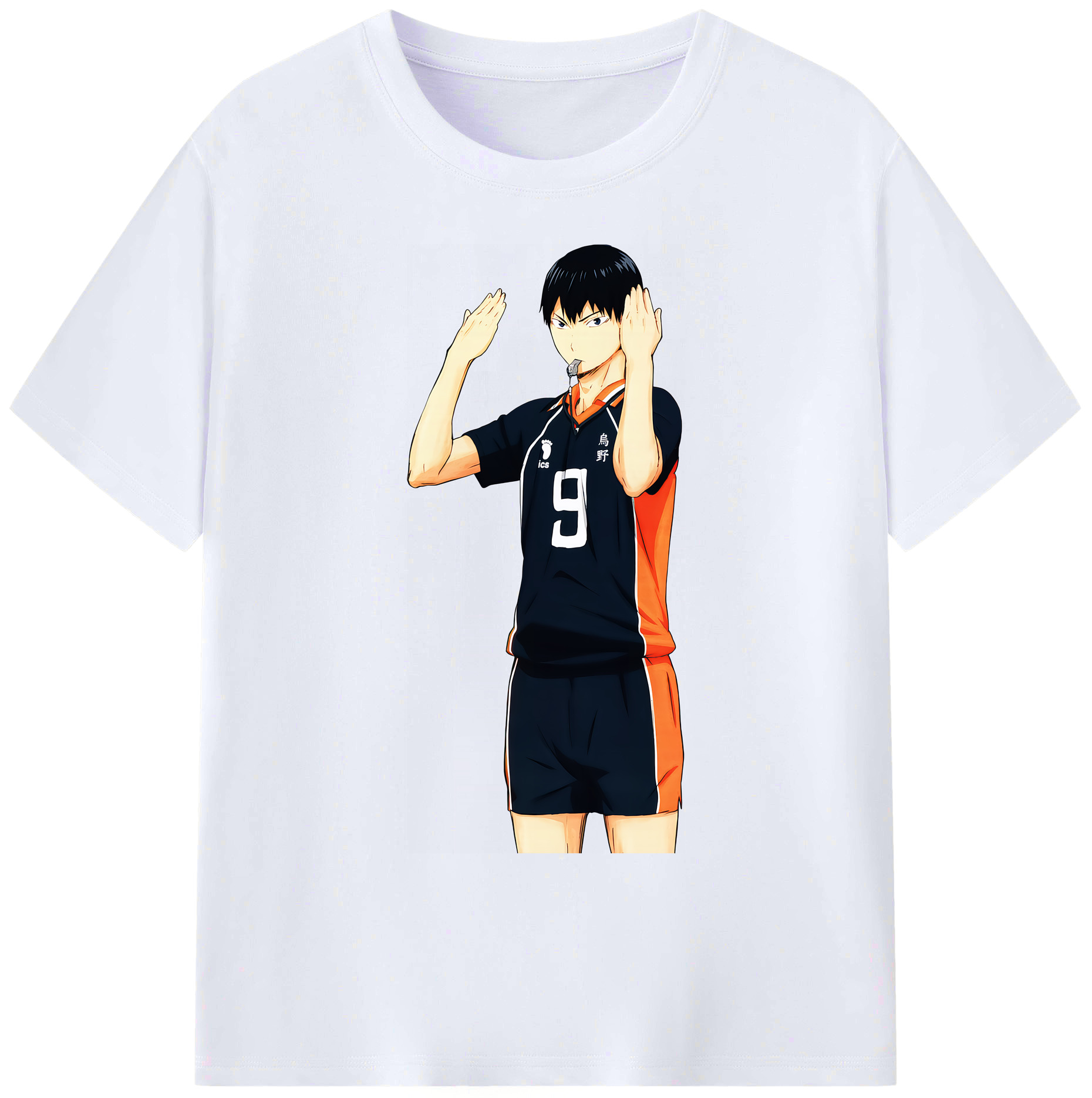 （画像用） ハイキュー!! Haikyu!! 綿100％ メンズ半袖Tシャツ｜肌触りやわらか＆通気性