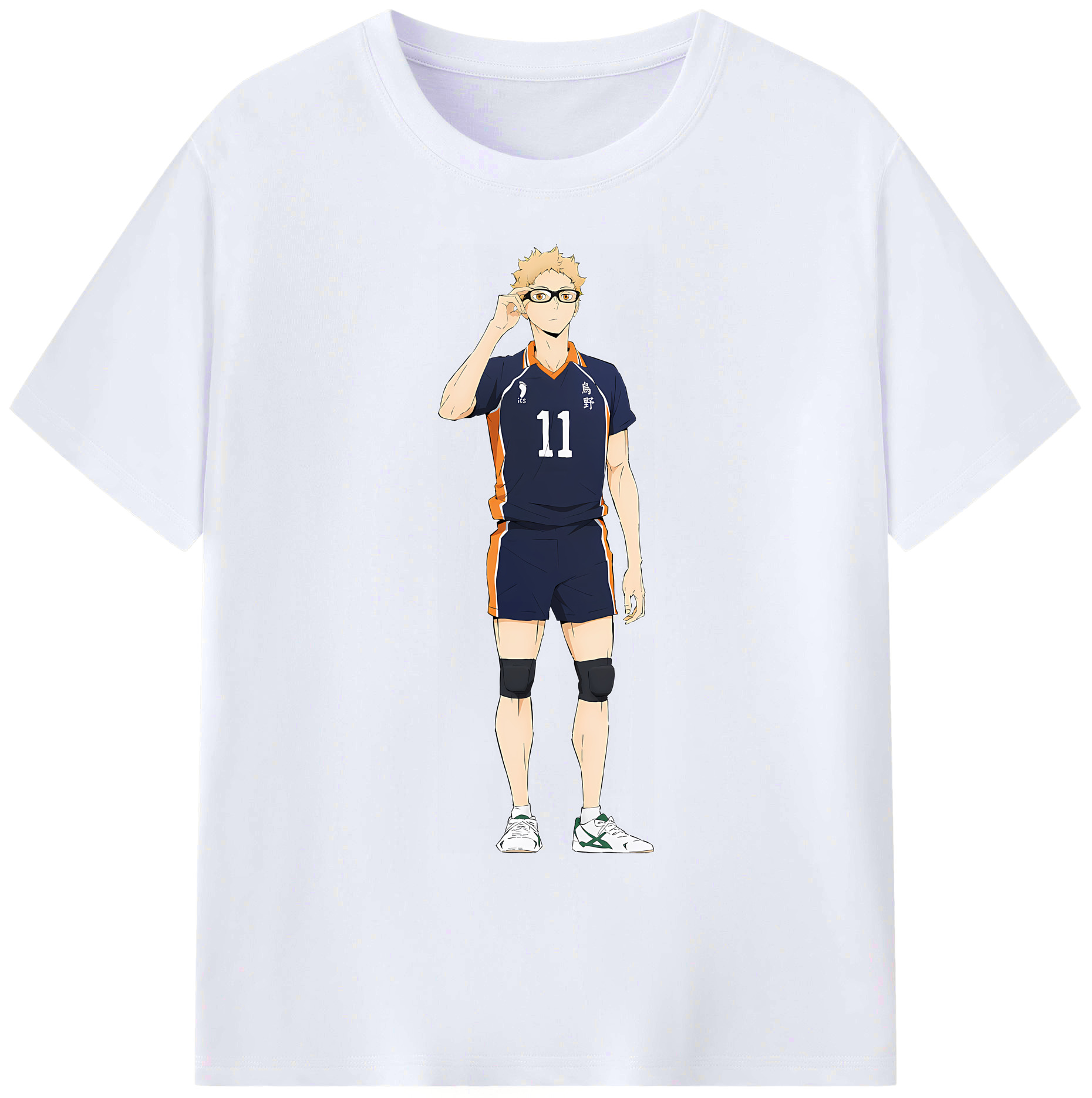 （画像用） ハイキュー!! Haikyu!! 綿100％ メンズ半袖Tシャツ｜肌触りやわらか＆通気性