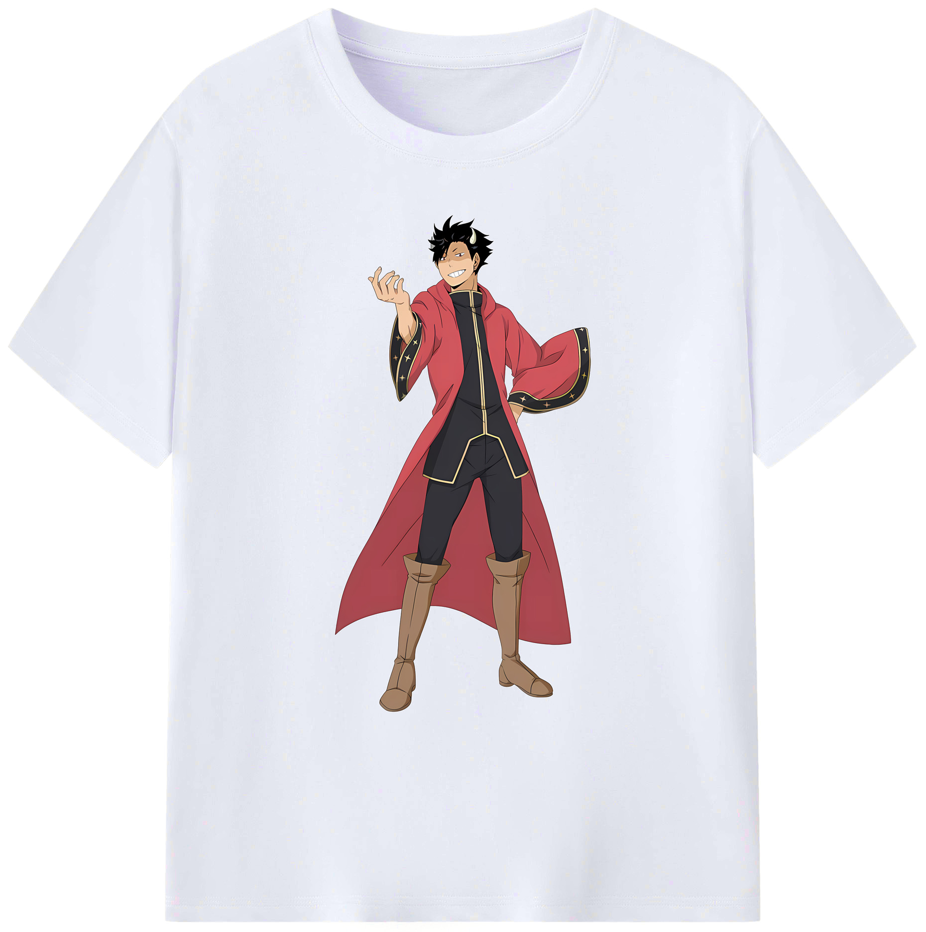 （画像用） ハイキュー!! Haikyu!! 綿100％ メンズ半袖Tシャツ｜肌触りやわらか＆通気性