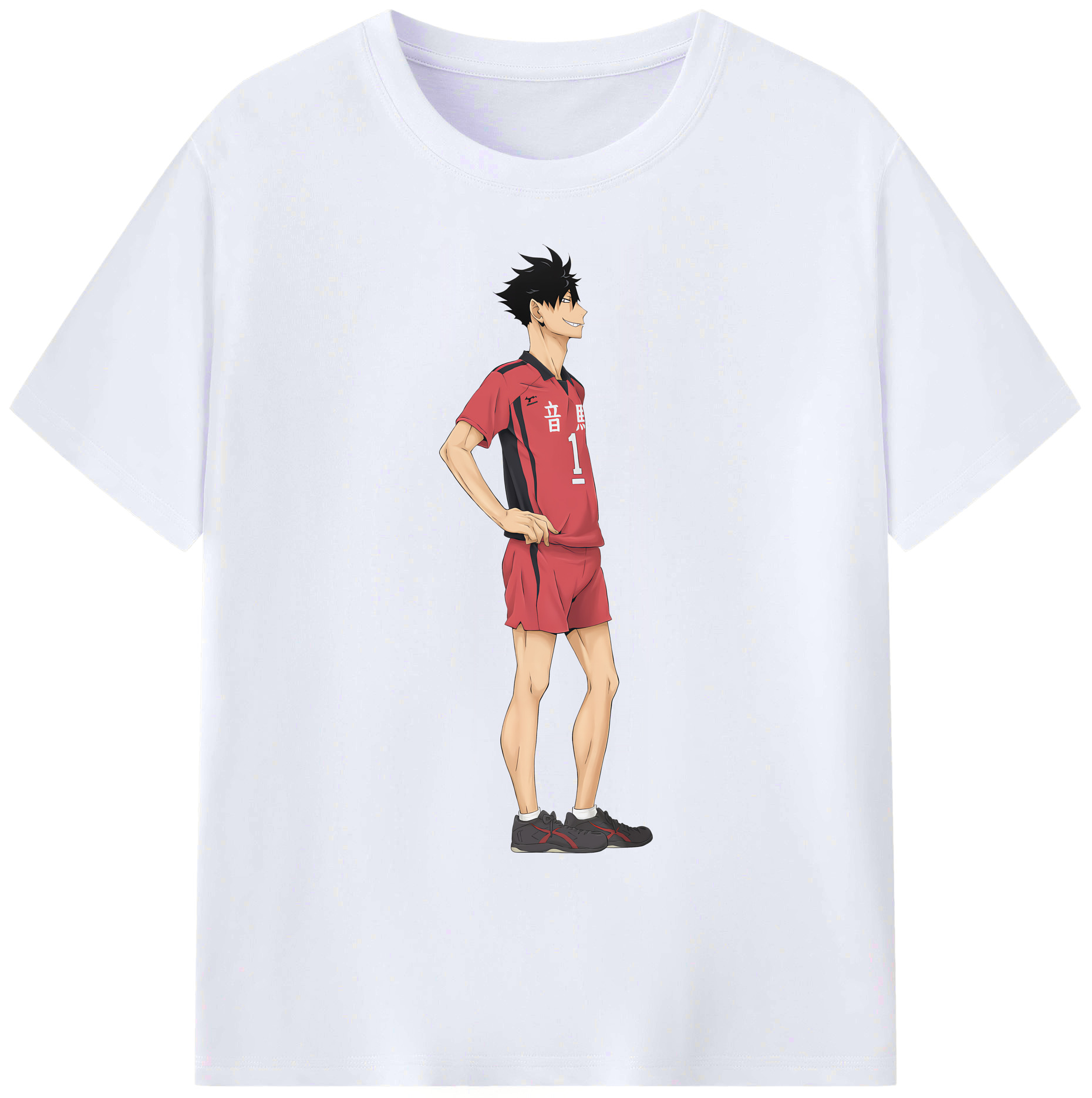 （画像用） ハイキュー!! Haikyu!! 綿100％ メンズ半袖Tシャツ｜肌触りやわらか＆通気性