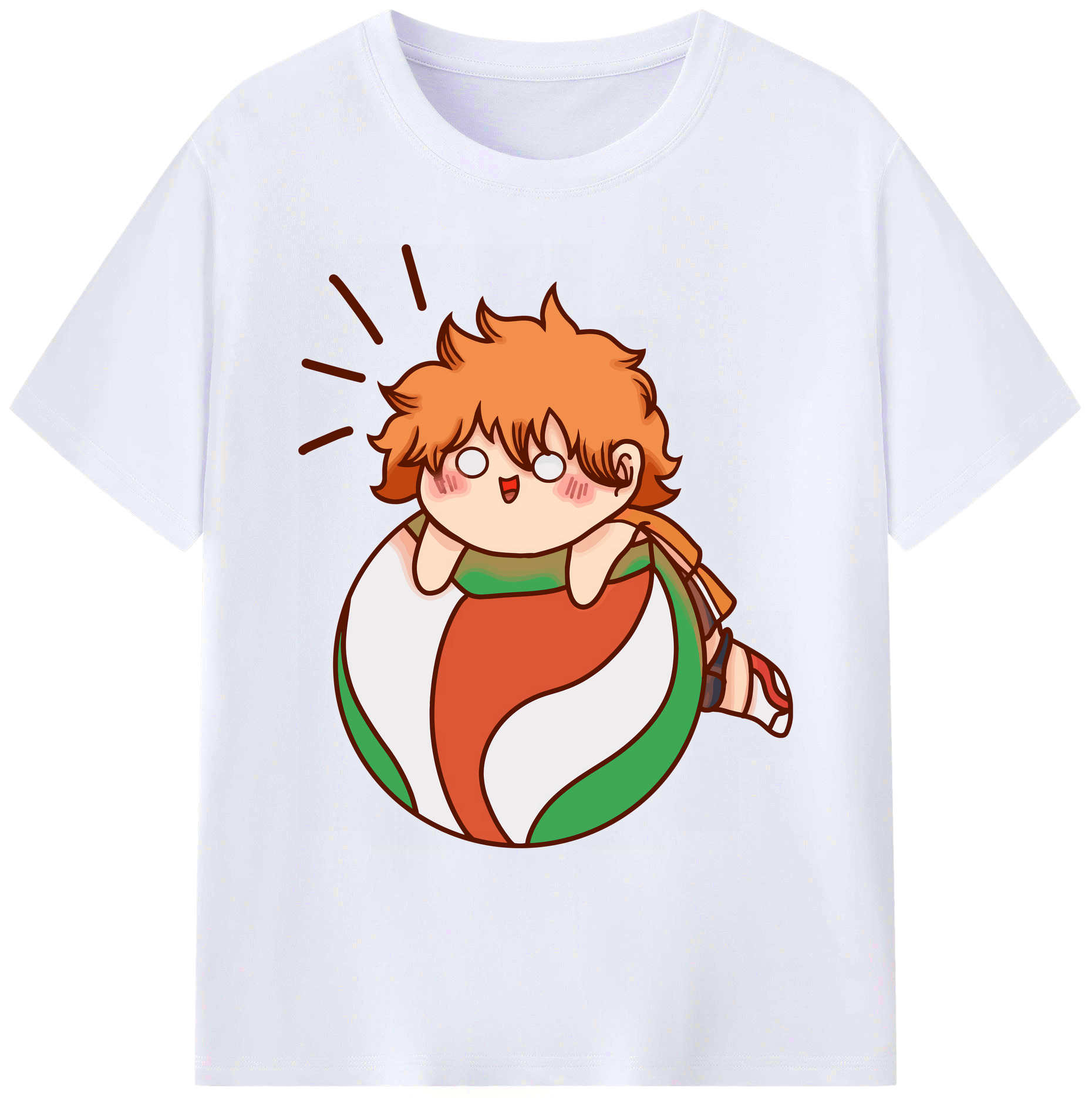 （画像用） ハイキュー!! Haikyu!! 綿100％ メンズ半袖Tシャツ｜肌触りやわらか＆通気性