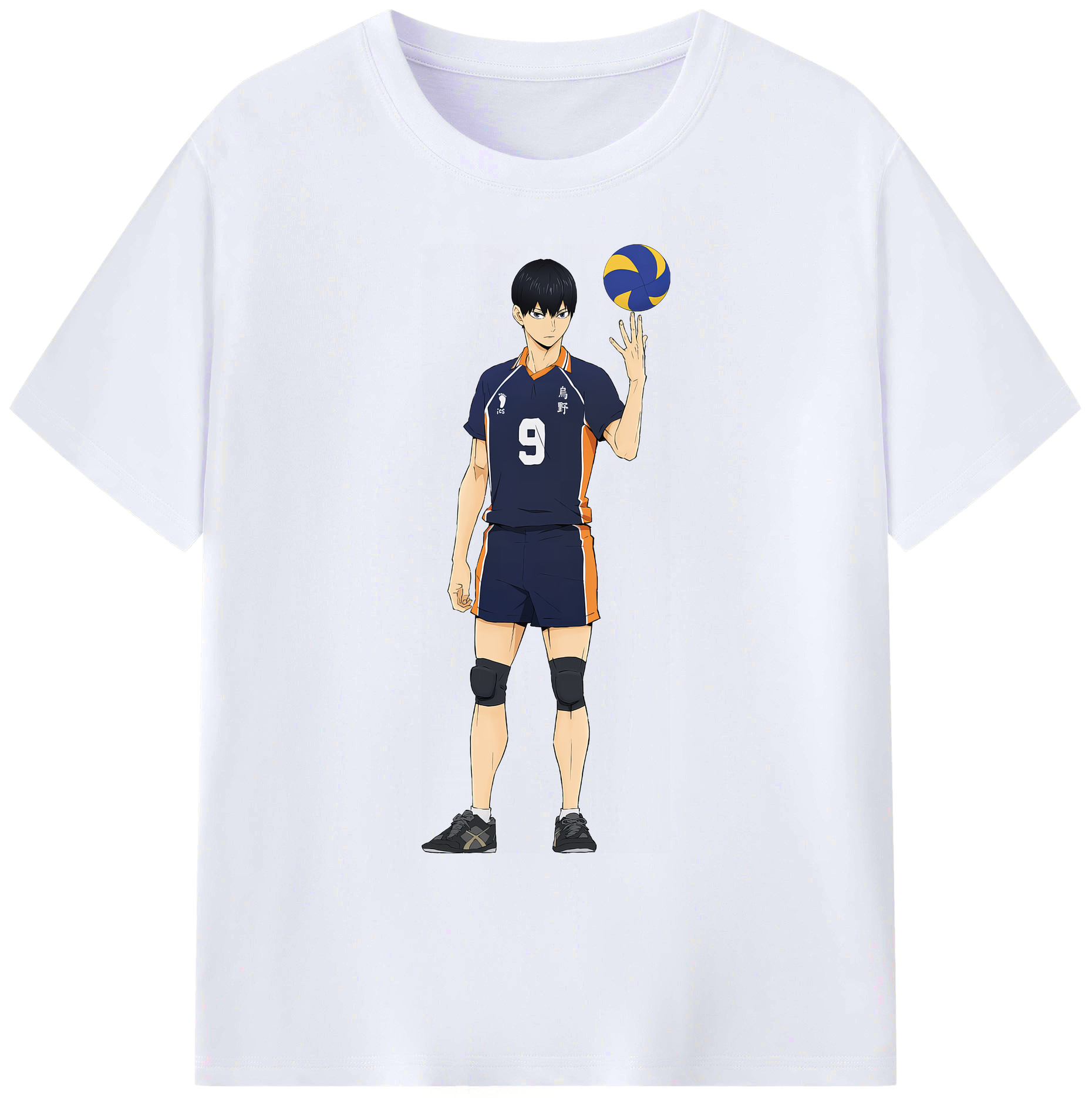 （画像用） ハイキュー!! Haikyu!! 綿100％ メンズ半袖Tシャツ｜肌触りやわらか＆通気性