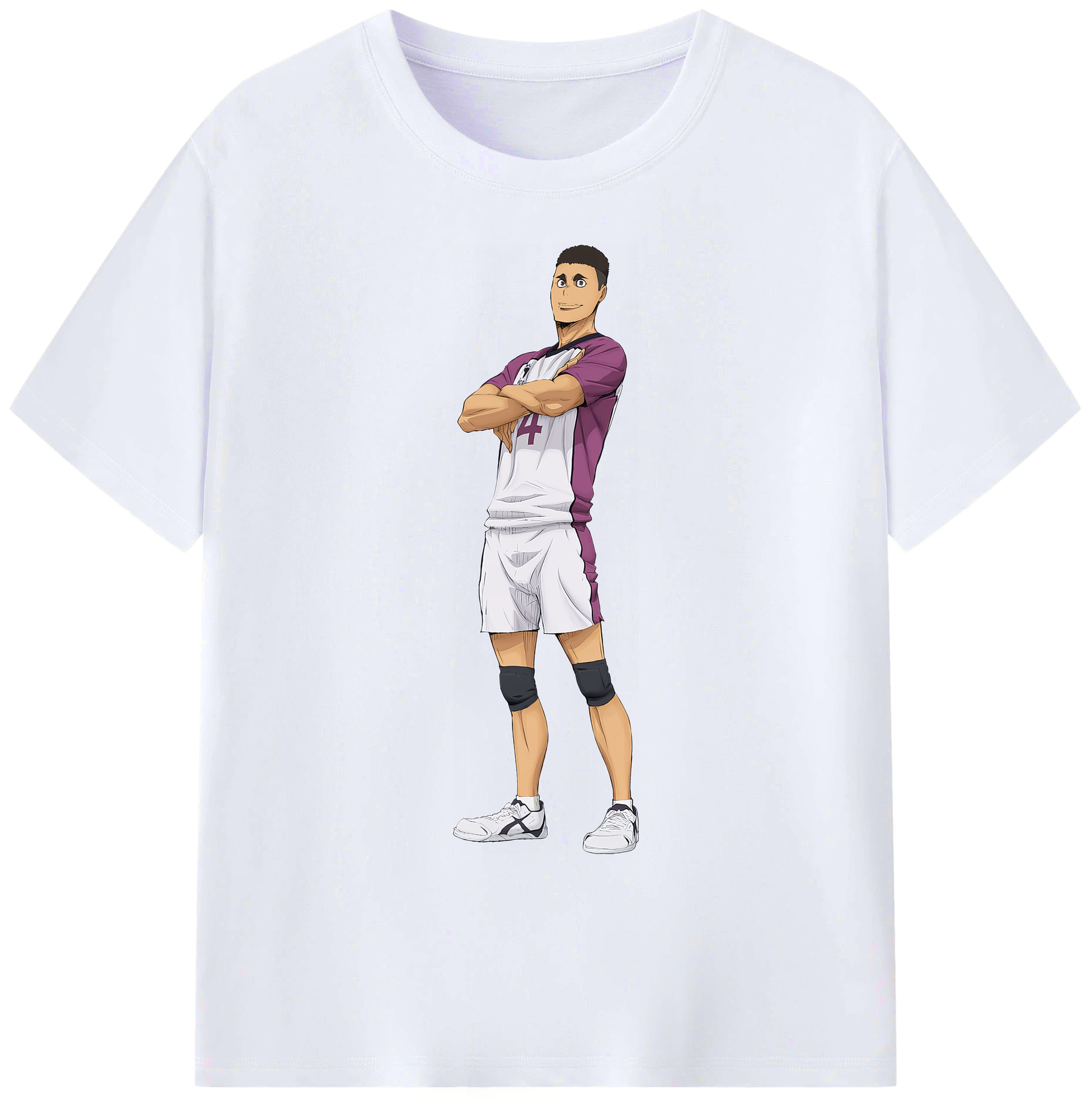 （画像用） ハイキュー!! Haikyu!! 綿100％ メンズ半袖Tシャツ｜肌触りやわらか＆通気性