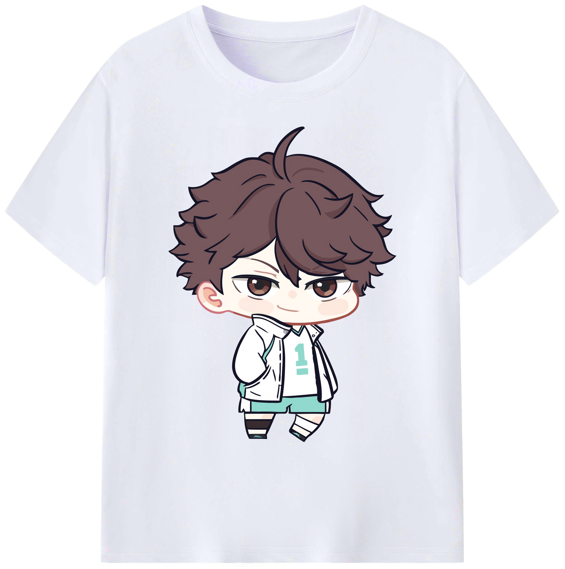 （画像用） ハイキュー!! Haikyu!! 綿100％ メンズ半袖Tシャツ｜肌触りやわらか＆通気性
