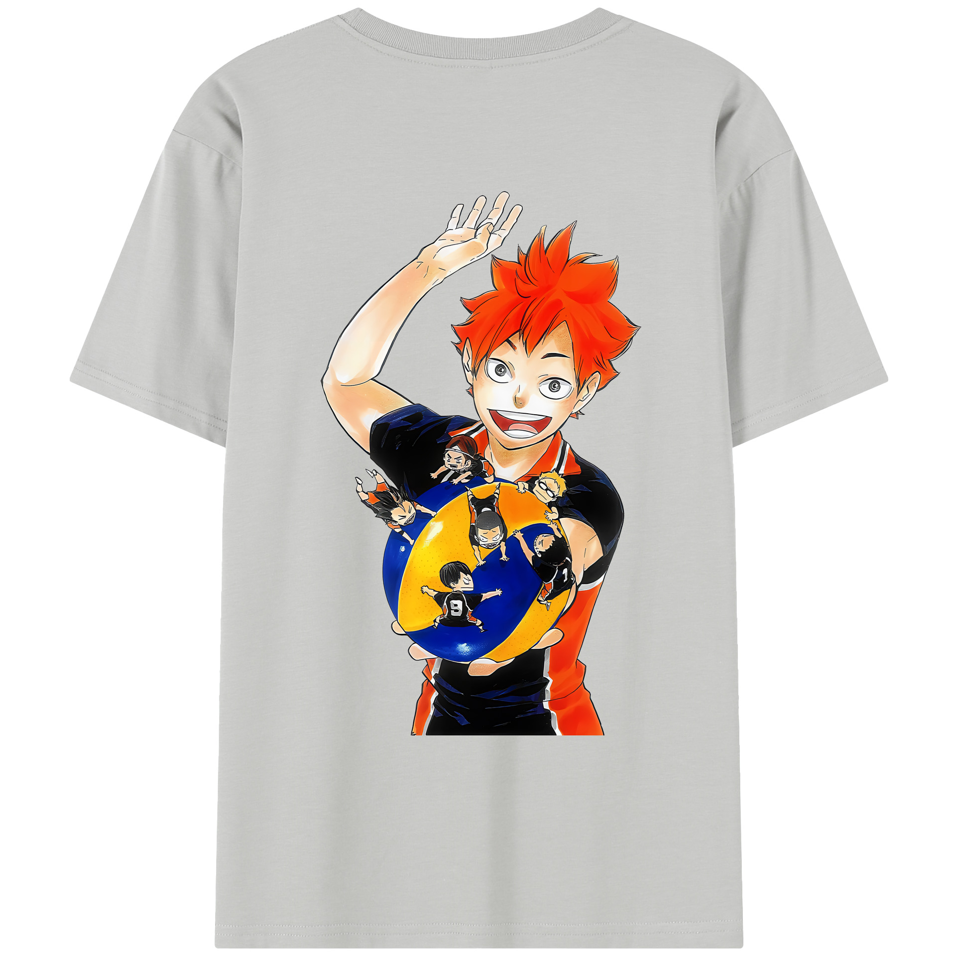 （画像用） ハイキュー!! Haikyu!! レディース半袖Tシャツ(バックプリント)