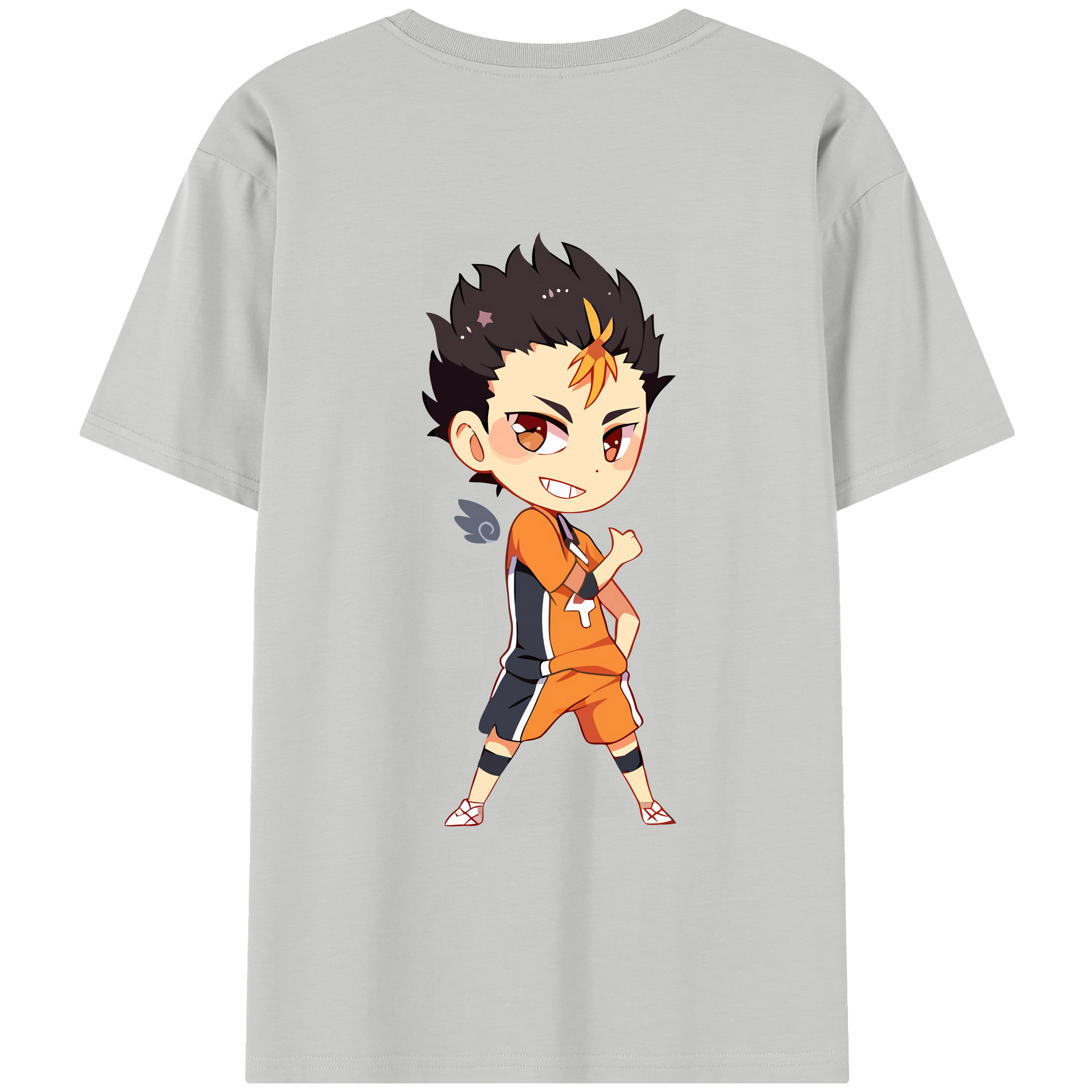 （画像用） ハイキュー!! Haikyu!! レディース半袖Tシャツ(バックプリント)