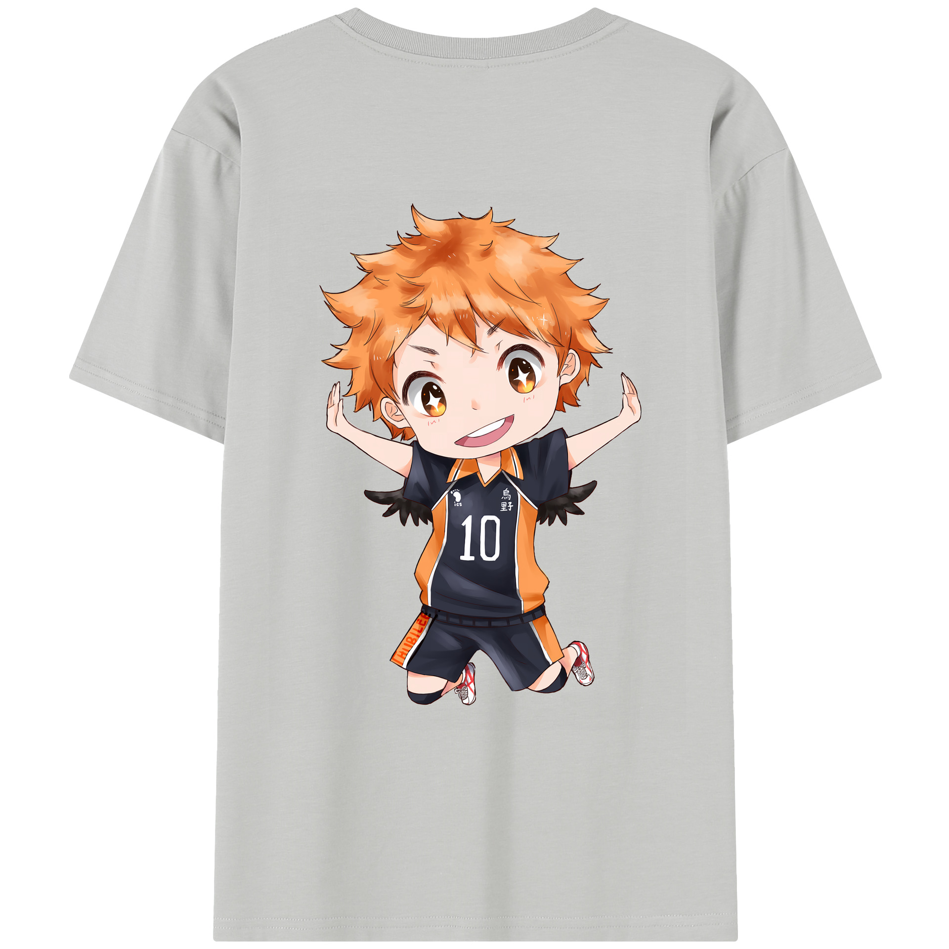 （画像用） ハイキュー!! Haikyu!! レディース半袖Tシャツ(バックプリント)