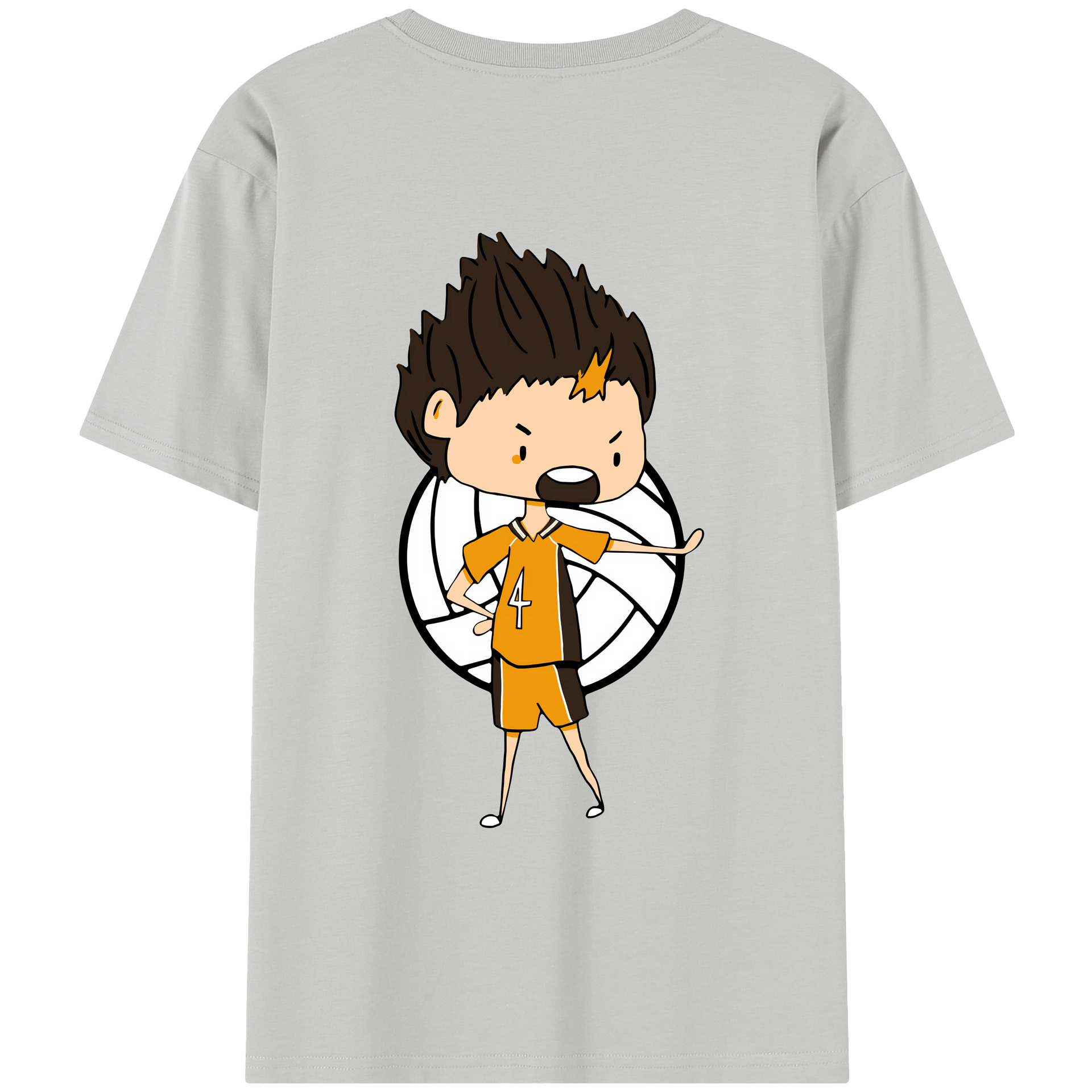 （画像用） ハイキュー!! Haikyu!! レディース半袖Tシャツ(バックプリント)