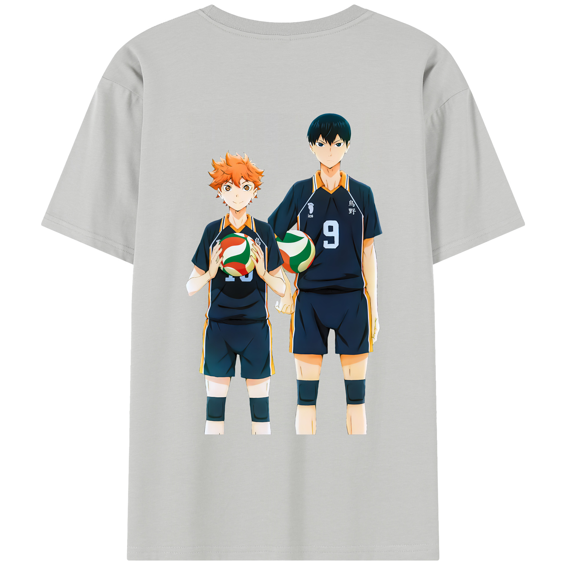 （画像用） ハイキュー!! Haikyu!! レディース半袖Tシャツ(バックプリント)