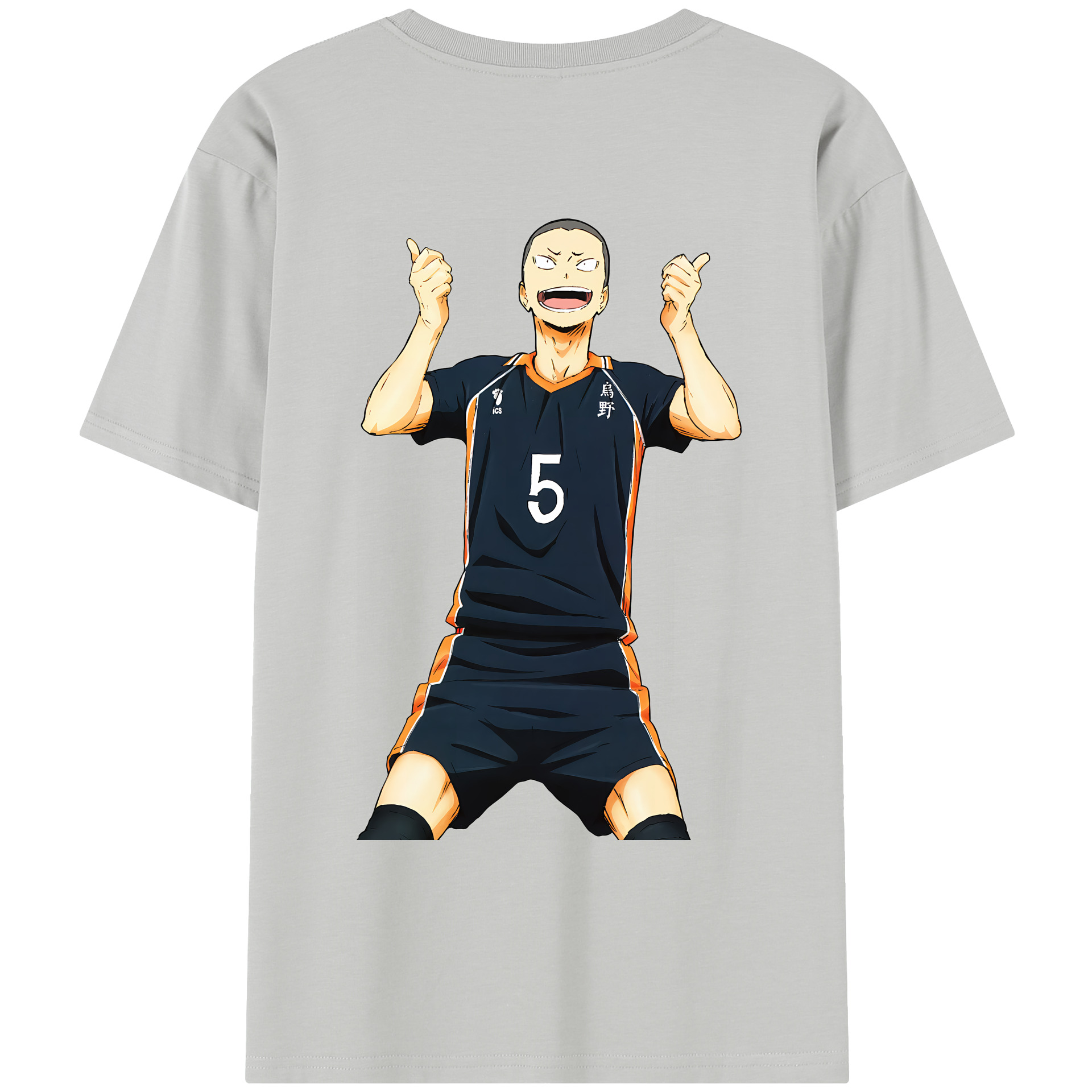 （画像用） ハイキュー!! Haikyu!! レディース半袖Tシャツ(バックプリント)