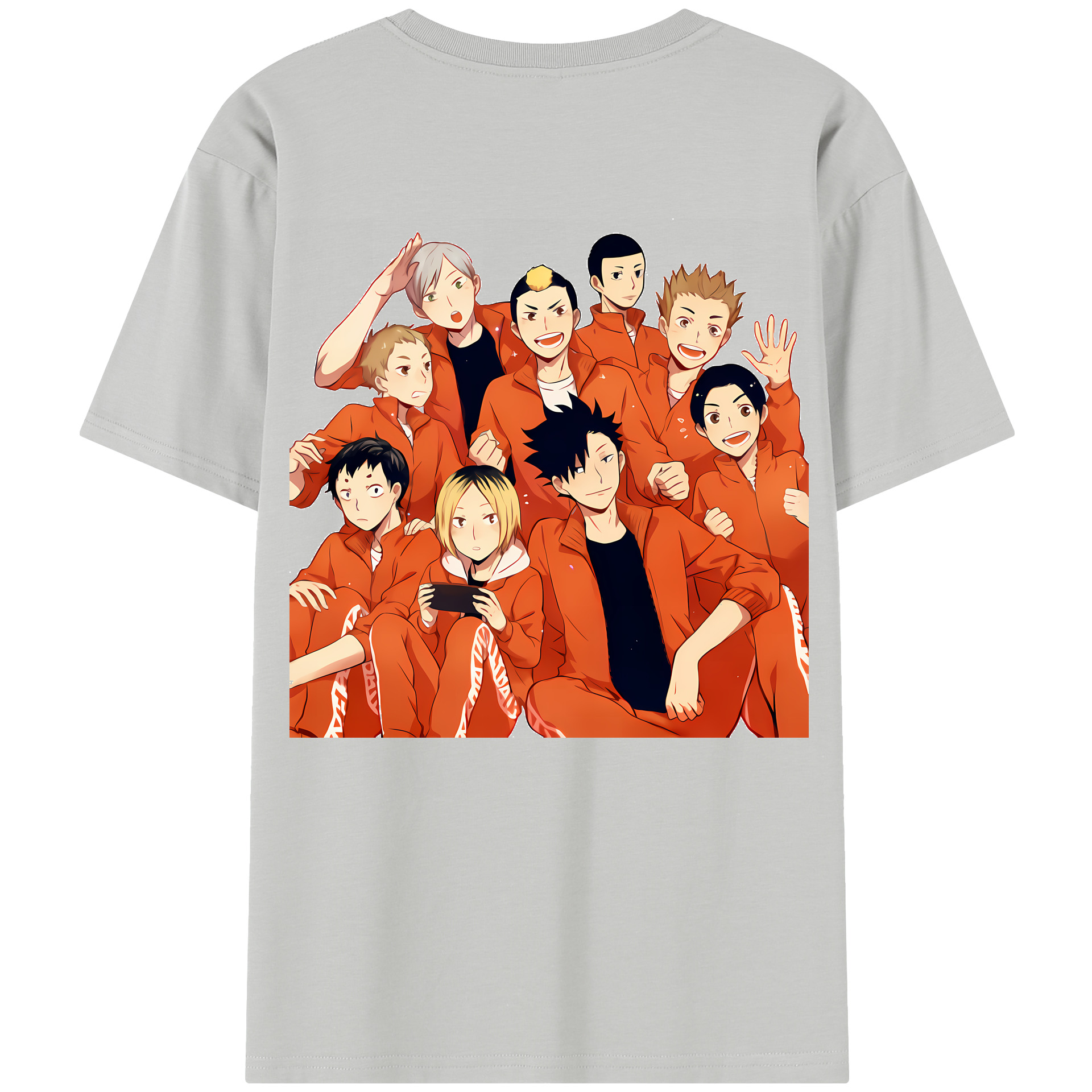 （画像用） ハイキュー!! Haikyu!! レディース半袖Tシャツ(バックプリント)