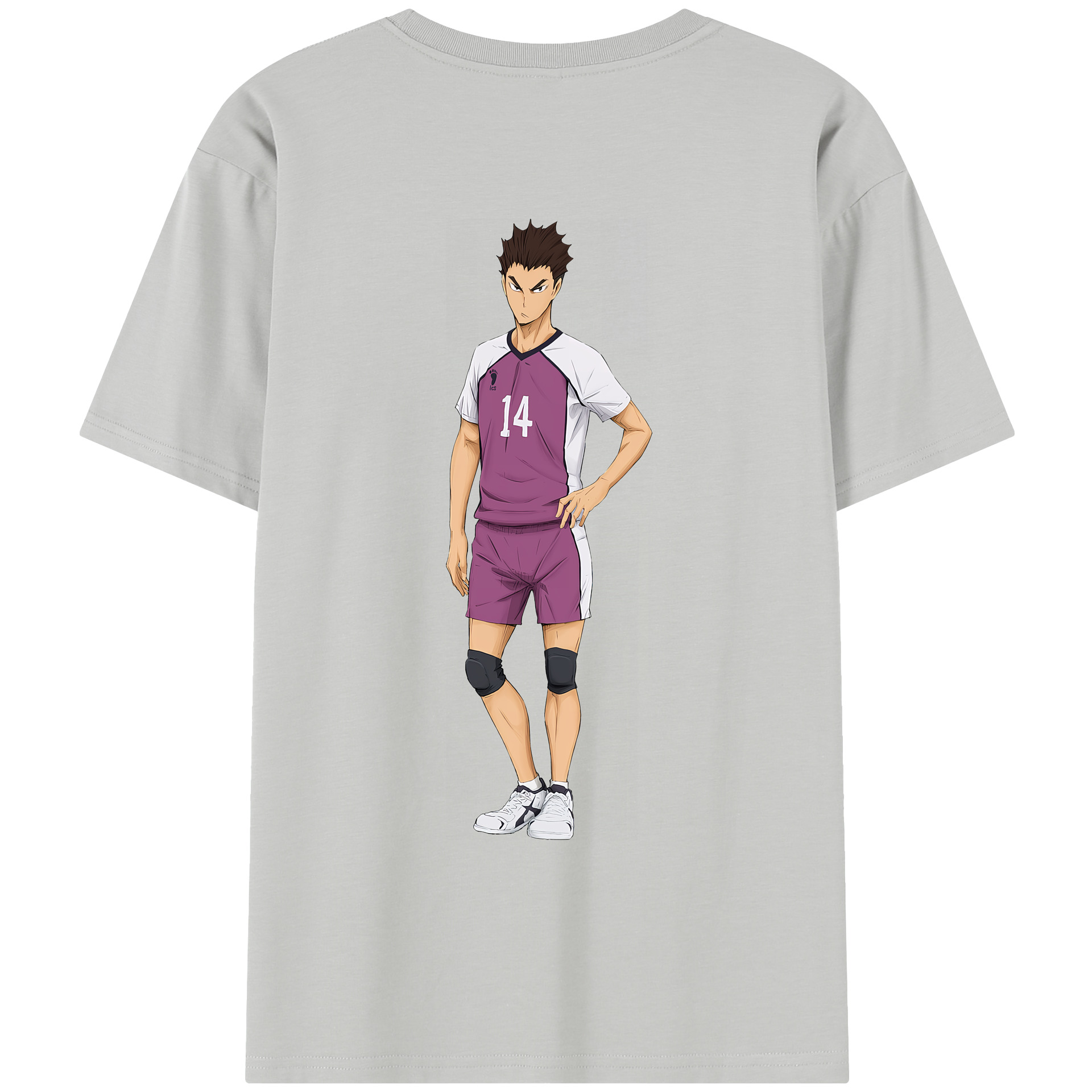 （画像用） ハイキュー!! Haikyu!! レディース半袖Tシャツ(バックプリント)