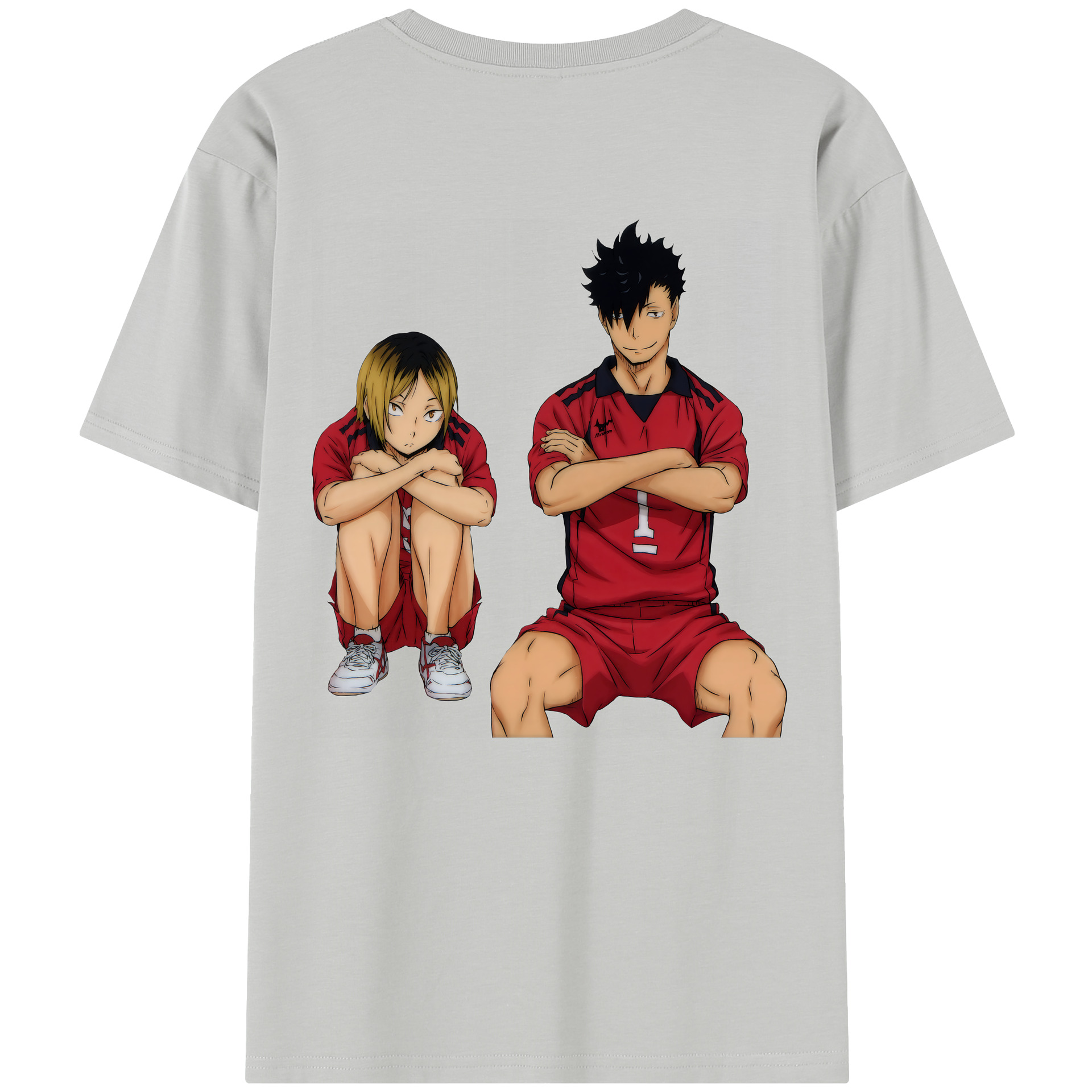 （画像用） ハイキュー!! Haikyu!! レディース半袖Tシャツ(バックプリント)