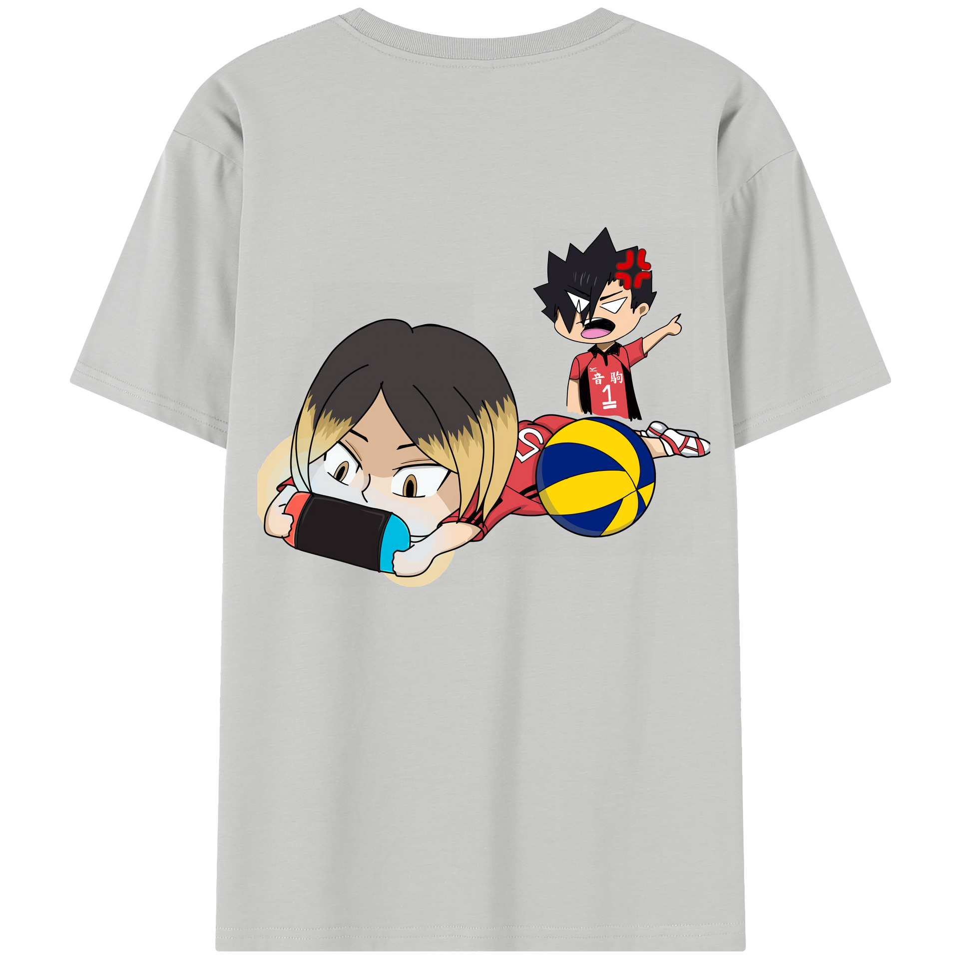 （画像用） ハイキュー!! Haikyu!! レディース半袖Tシャツ(バックプリント)