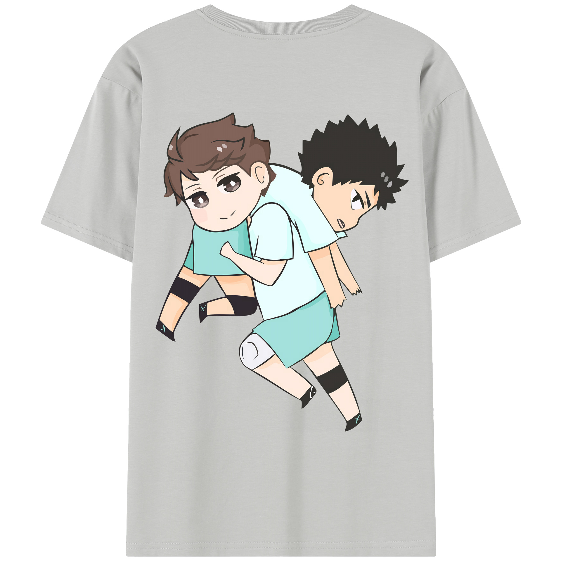 （画像用） ハイキュー!! Haikyu!! レディース半袖Tシャツ(バックプリント)