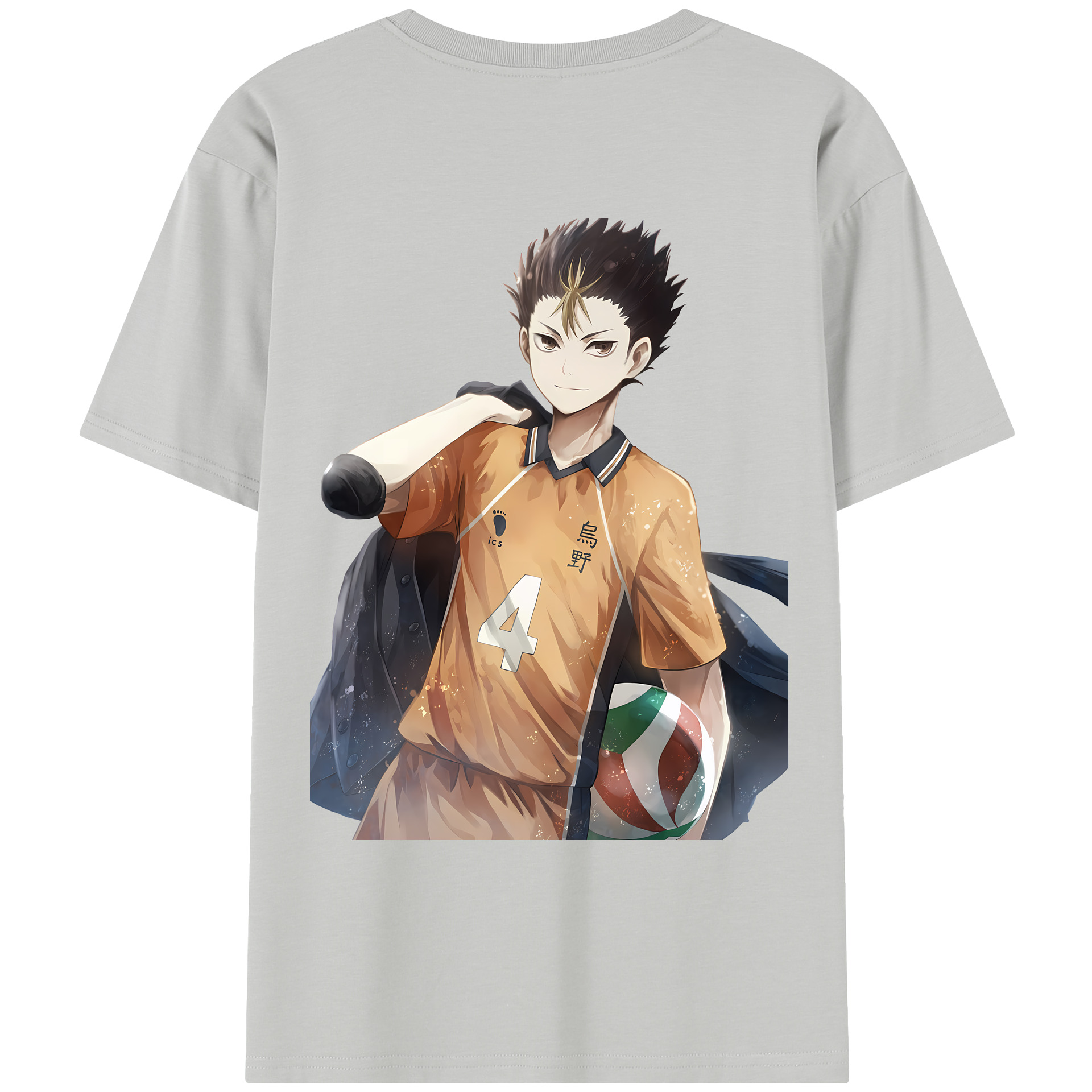 （画像用） ハイキュー!! Haikyu!! レディース半袖Tシャツ(バックプリント)