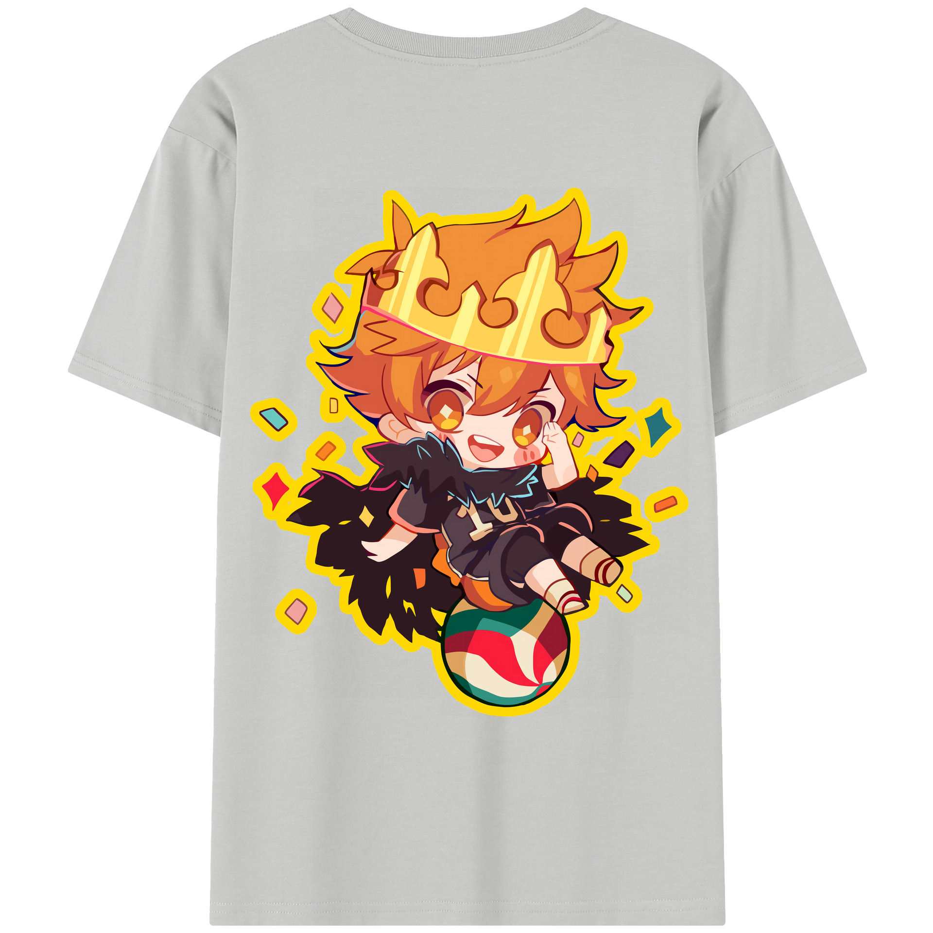 （画像用） ハイキュー!! Haikyu!! レディース半袖Tシャツ(バックプリント)