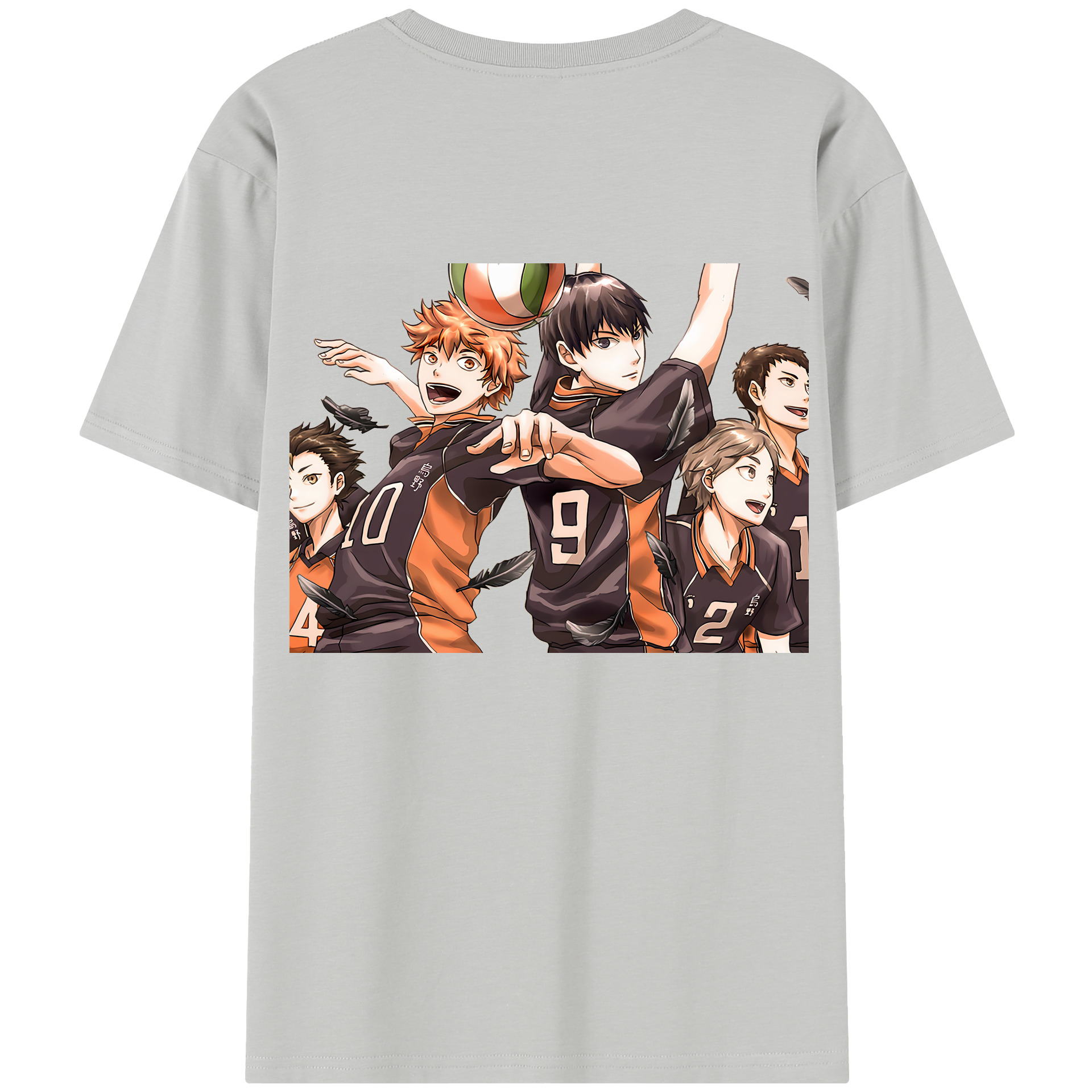 （画像用） ハイキュー!! Haikyu!! レディース半袖Tシャツ(バックプリント)
