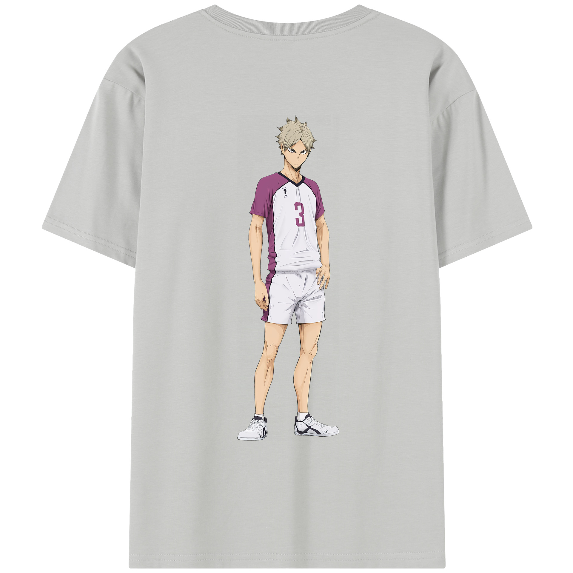 （画像用） ハイキュー!! Haikyu!! レディース半袖Tシャツ(バックプリント)