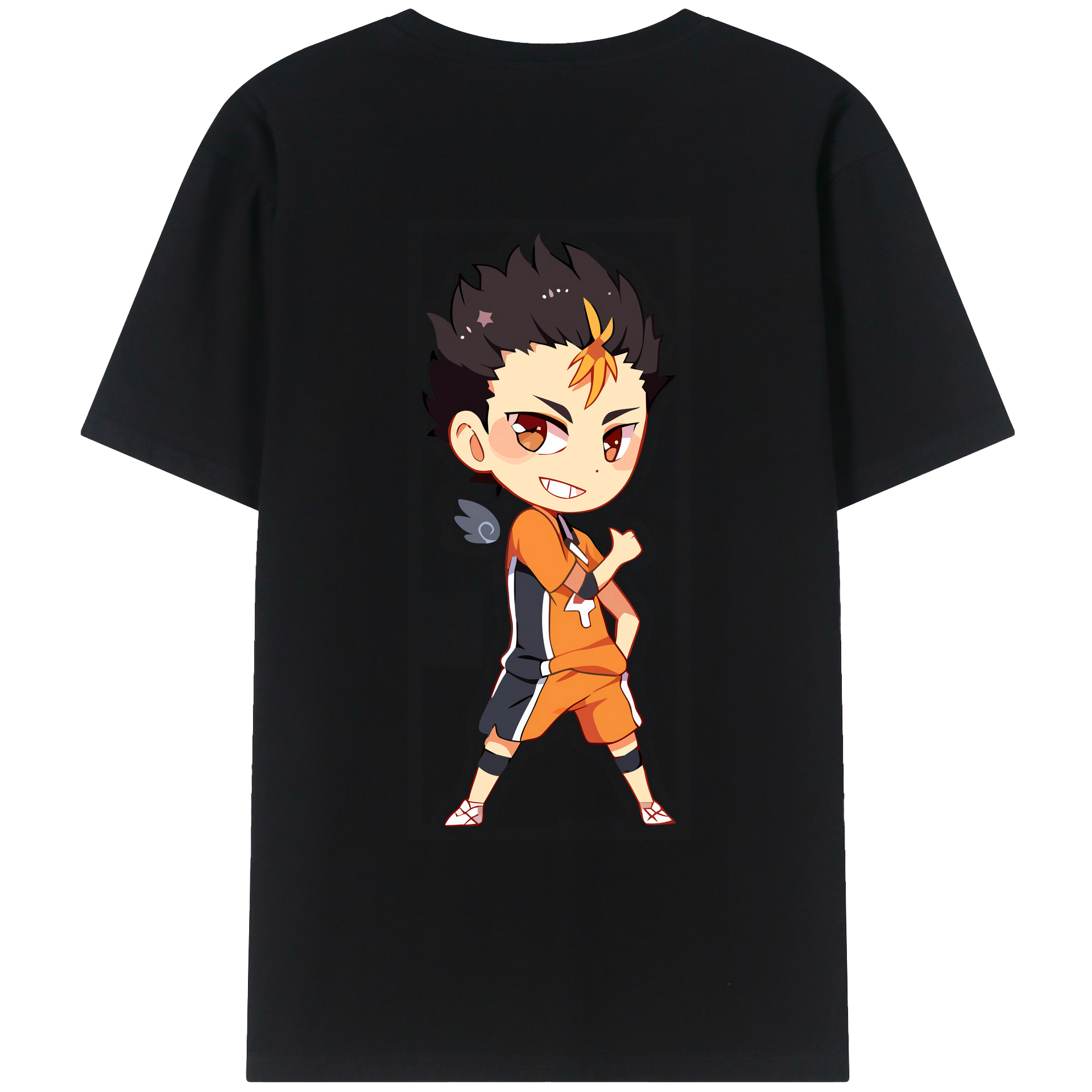 （画像用） ハイキュー!! Haikyu!! レディース半袖Tシャツ(バックプリント)