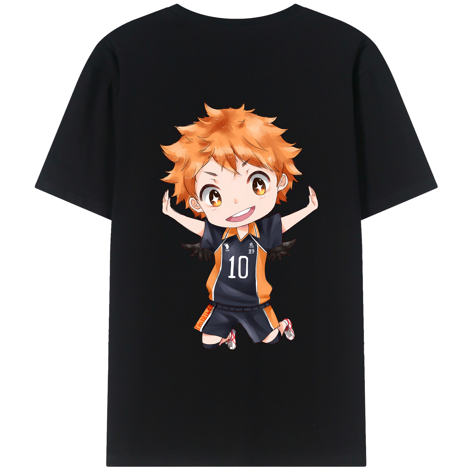 （画像用） ハイキュー!! Haikyu!! レディース半袖Tシャツ(バックプリント)