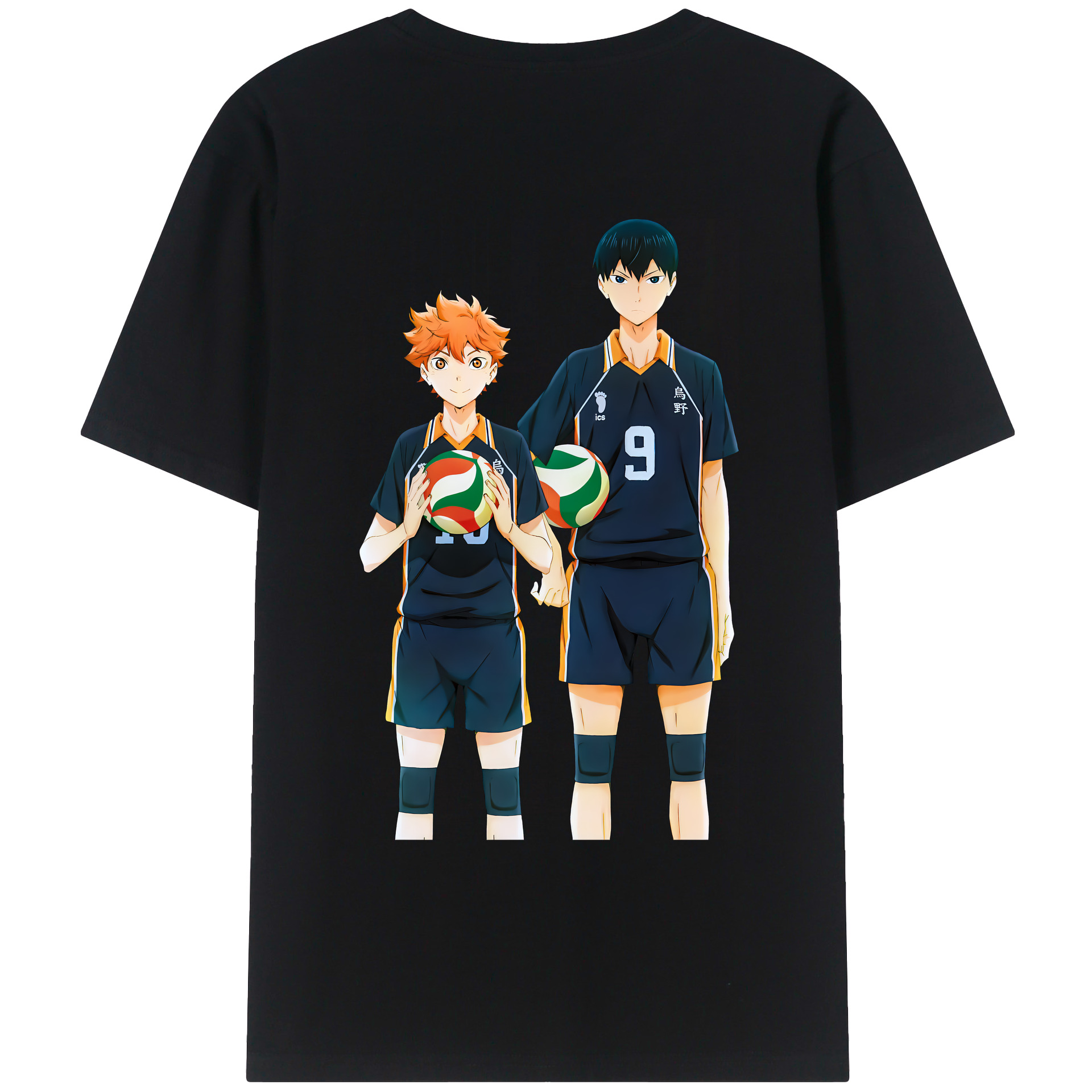 （画像用） ハイキュー!! Haikyu!! レディース半袖Tシャツ(バックプリント)