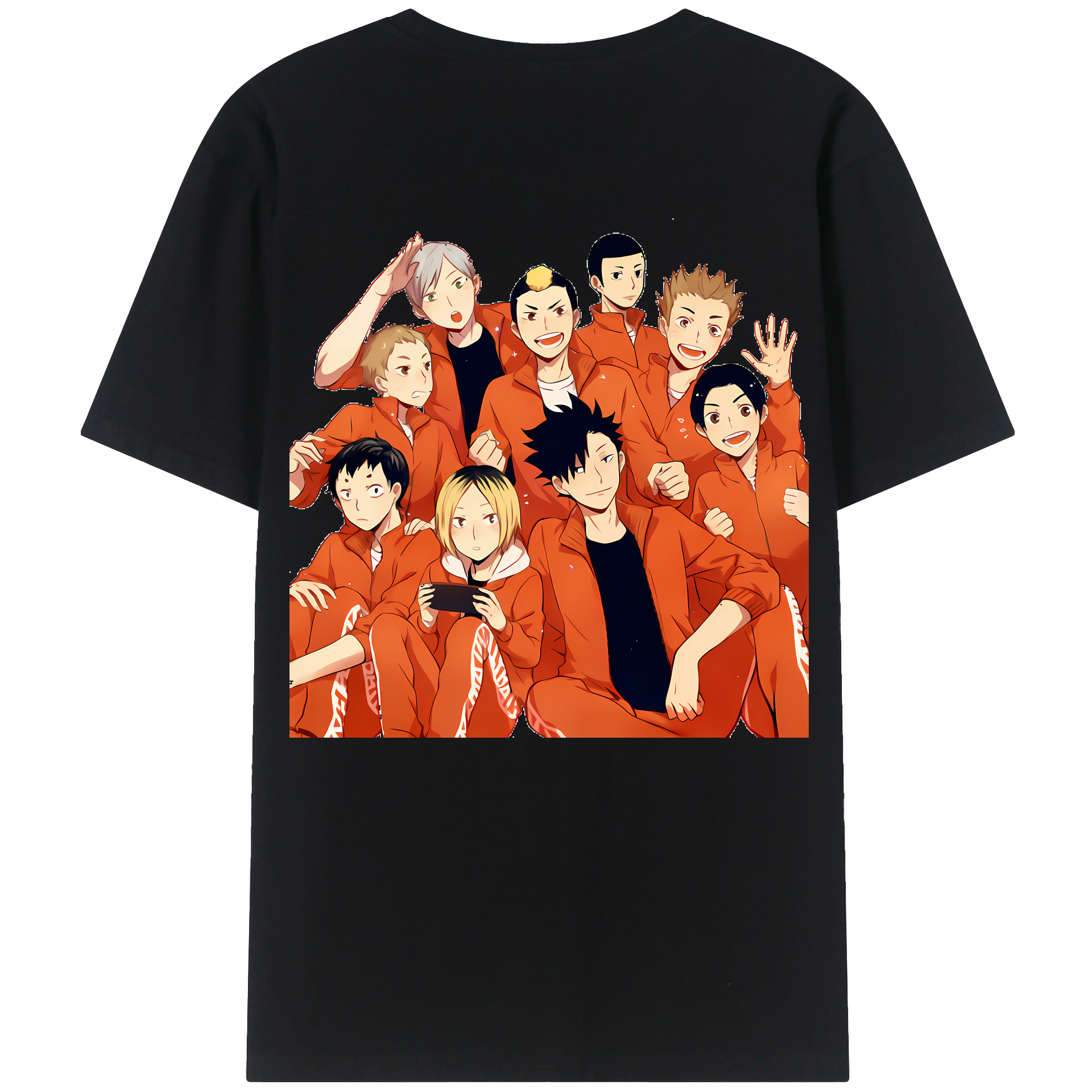 （画像用） ハイキュー!! Haikyu!! レディース半袖Tシャツ(バックプリント)