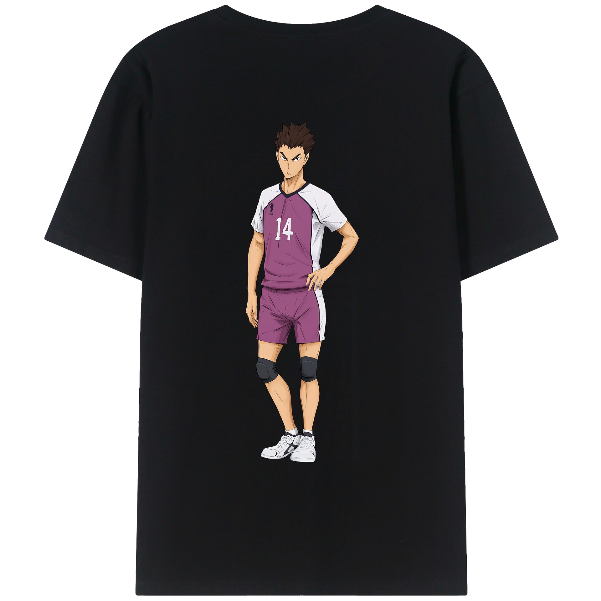 （画像用） ハイキュー!! Haikyu!! レディース半袖Tシャツ(バックプリント)