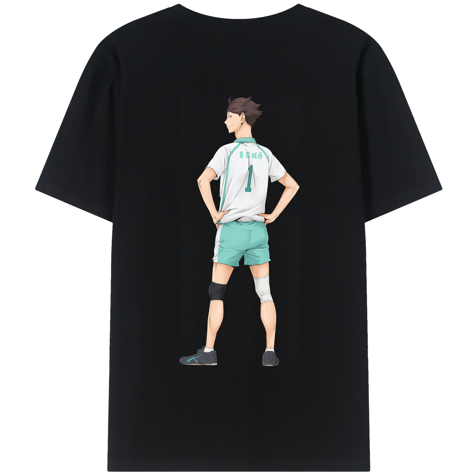 （画像用） ハイキュー!! Haikyu!! レディース半袖Tシャツ(バックプリント)