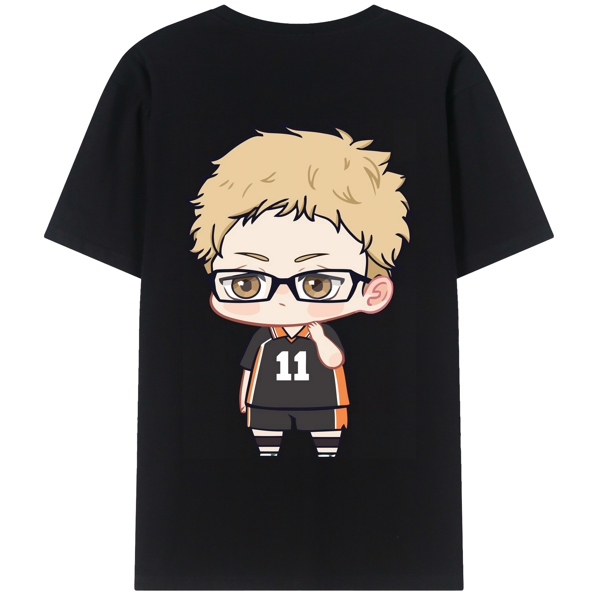 （画像用） ハイキュー!! Haikyu!! レディース半袖Tシャツ(バックプリント)