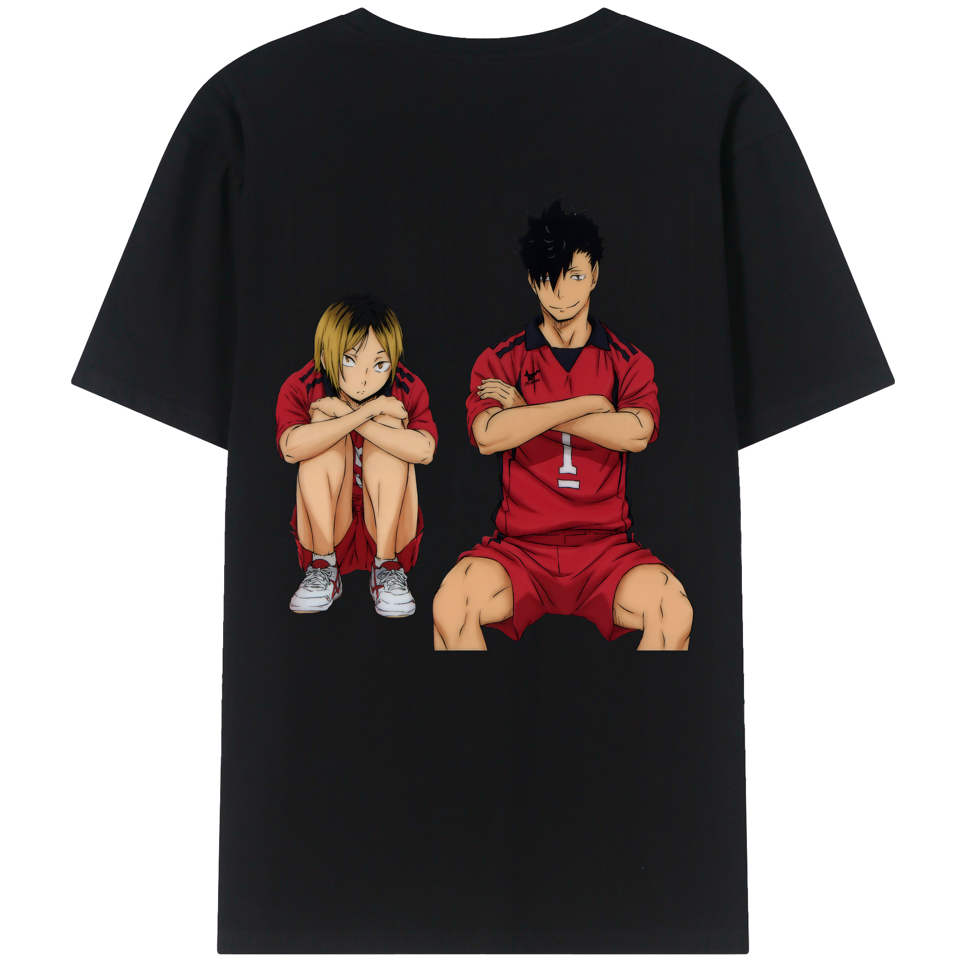 （画像用） ハイキュー!! Haikyu!! レディース半袖Tシャツ(バックプリント)