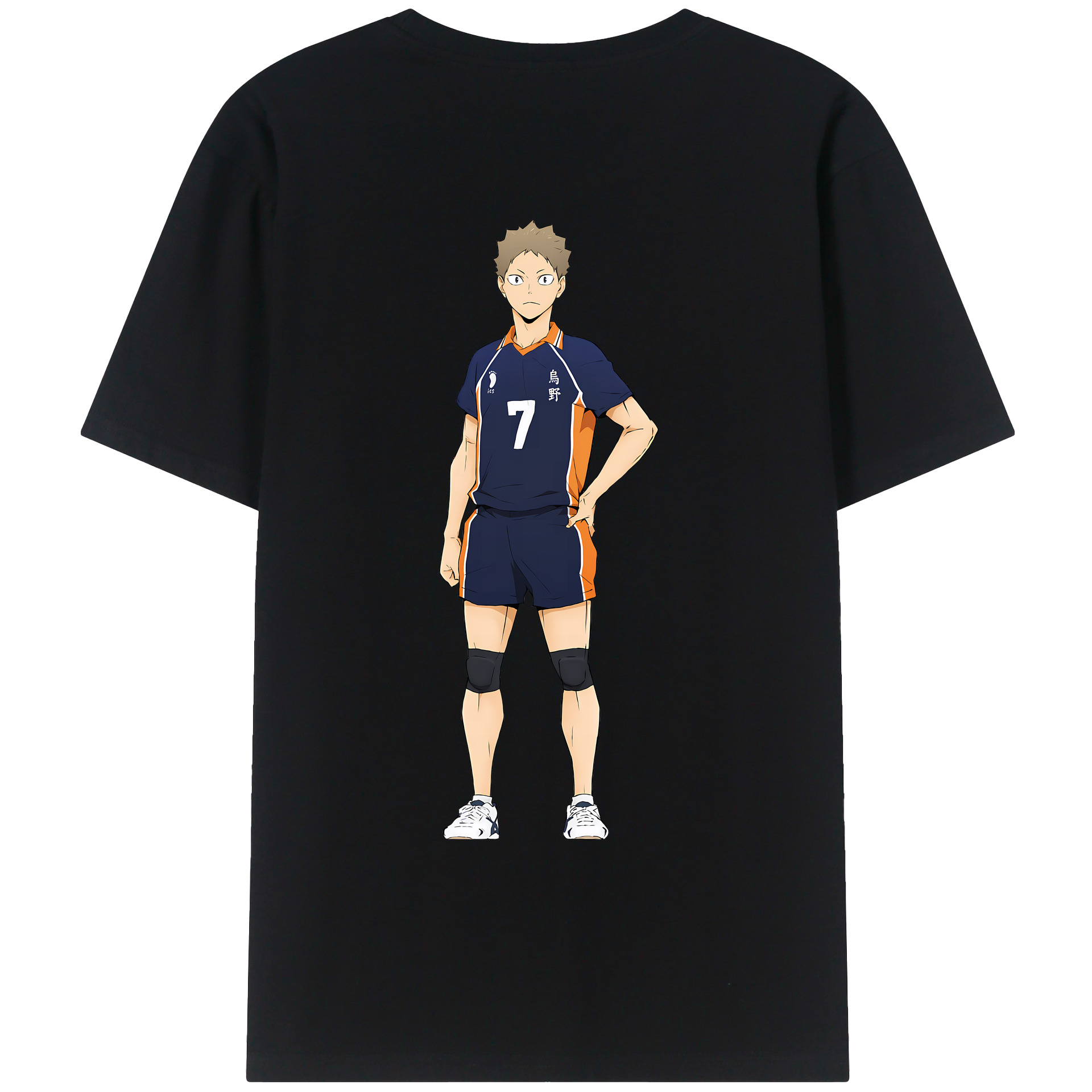 （画像用） ハイキュー!! Haikyu!! レディース半袖Tシャツ(バックプリント)