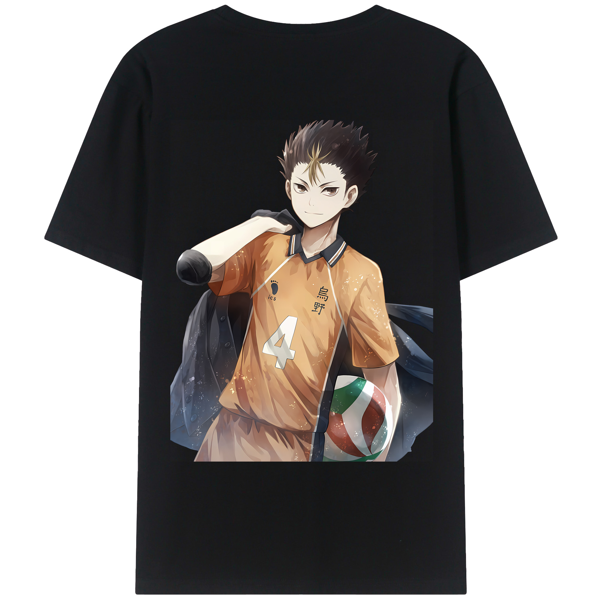 （画像用） ハイキュー!! Haikyu!! レディース半袖Tシャツ(バックプリント)