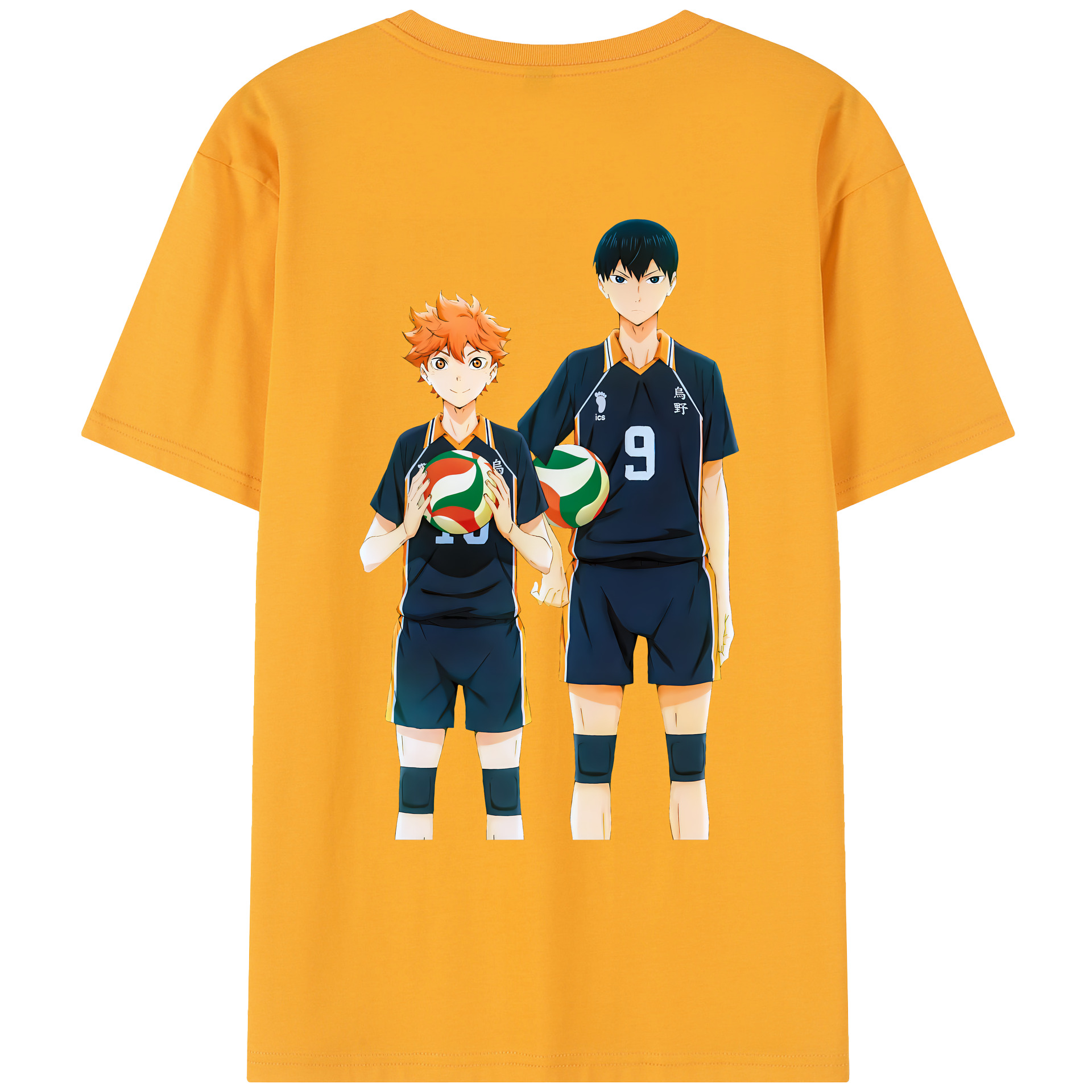 （画像用） ハイキュー!! Haikyu!! レディース半袖Tシャツ(バックプリント)