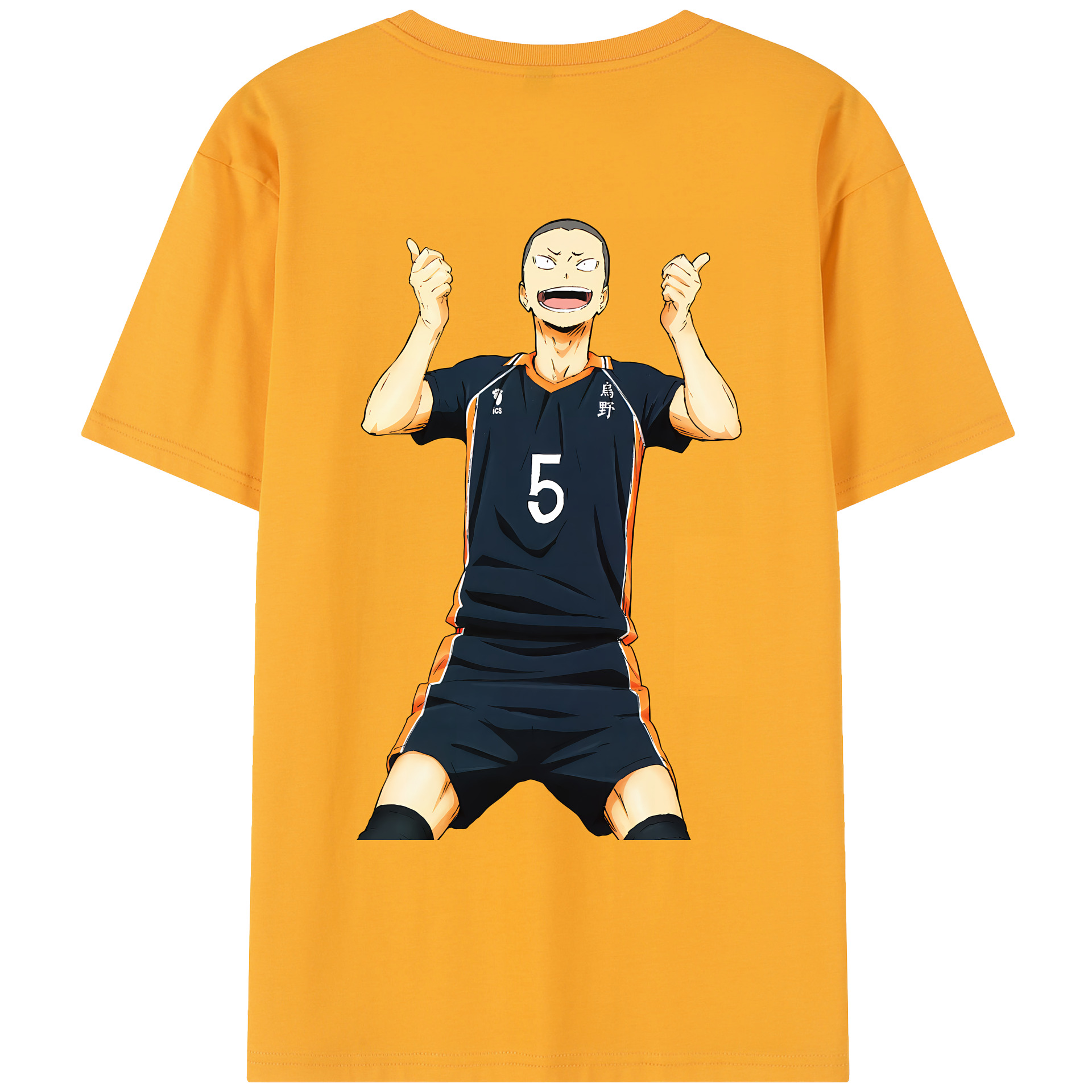 （画像用） ハイキュー!! Haikyu!! レディース半袖Tシャツ(バックプリント)