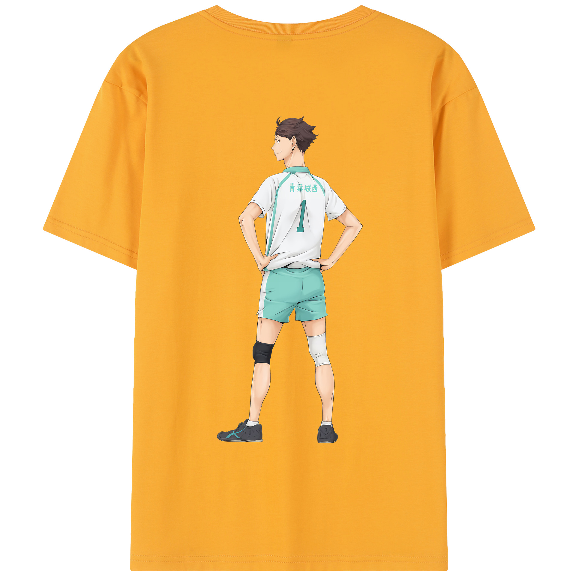（画像用） ハイキュー!! Haikyu!! レディース半袖Tシャツ(バックプリント)