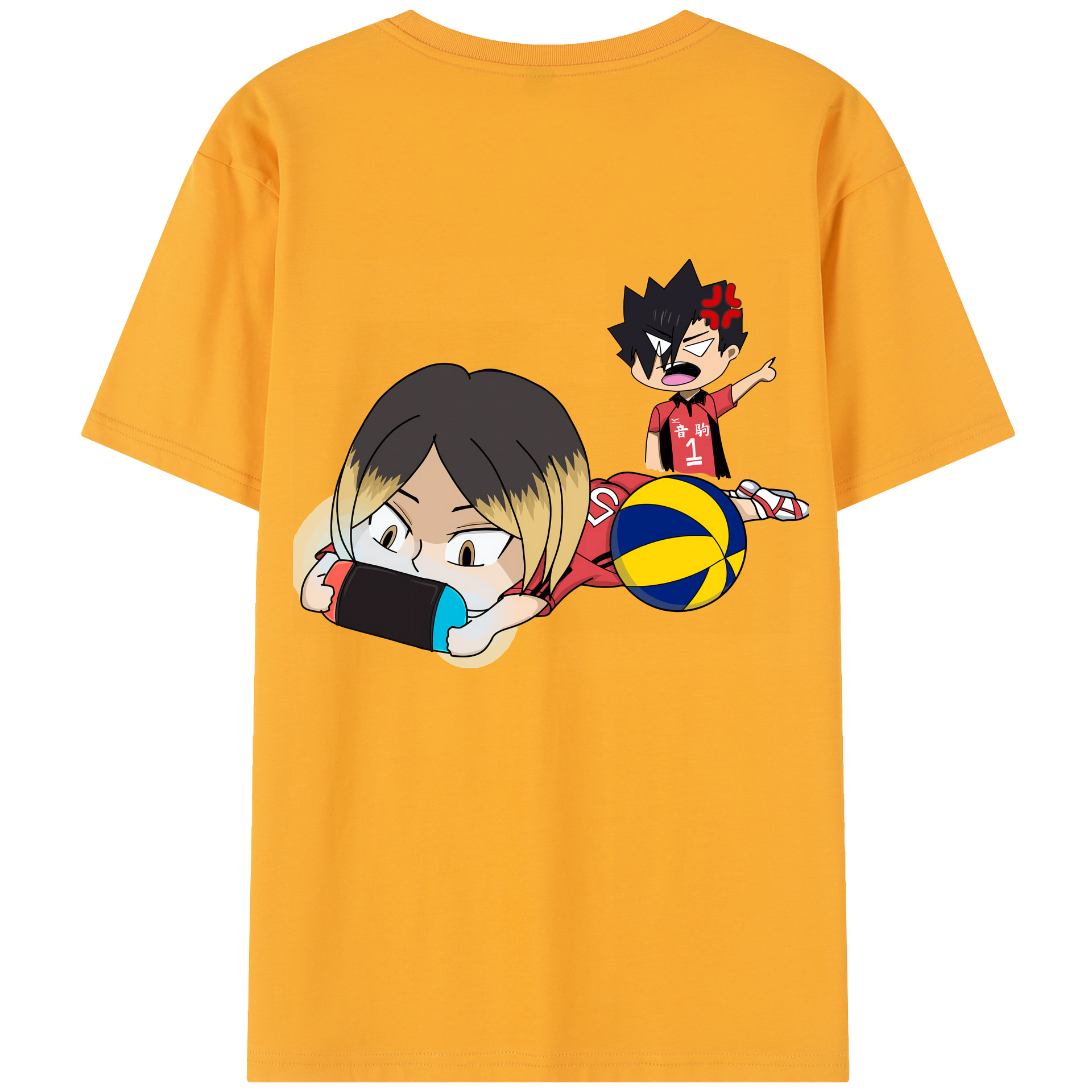 （画像用） ハイキュー!! Haikyu!! レディース半袖Tシャツ(バックプリント)