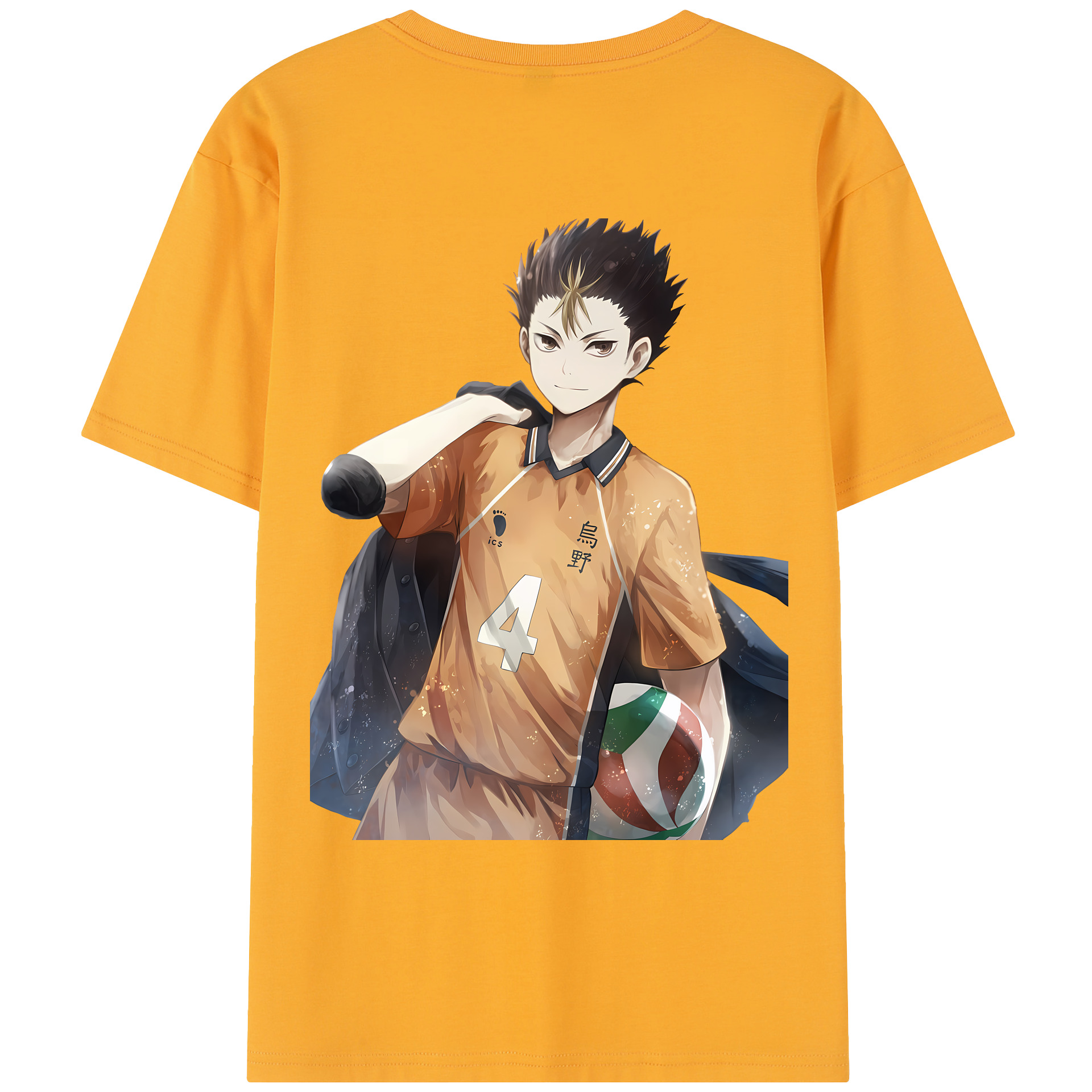 （画像用） ハイキュー!! Haikyu!! レディース半袖Tシャツ(バックプリント)