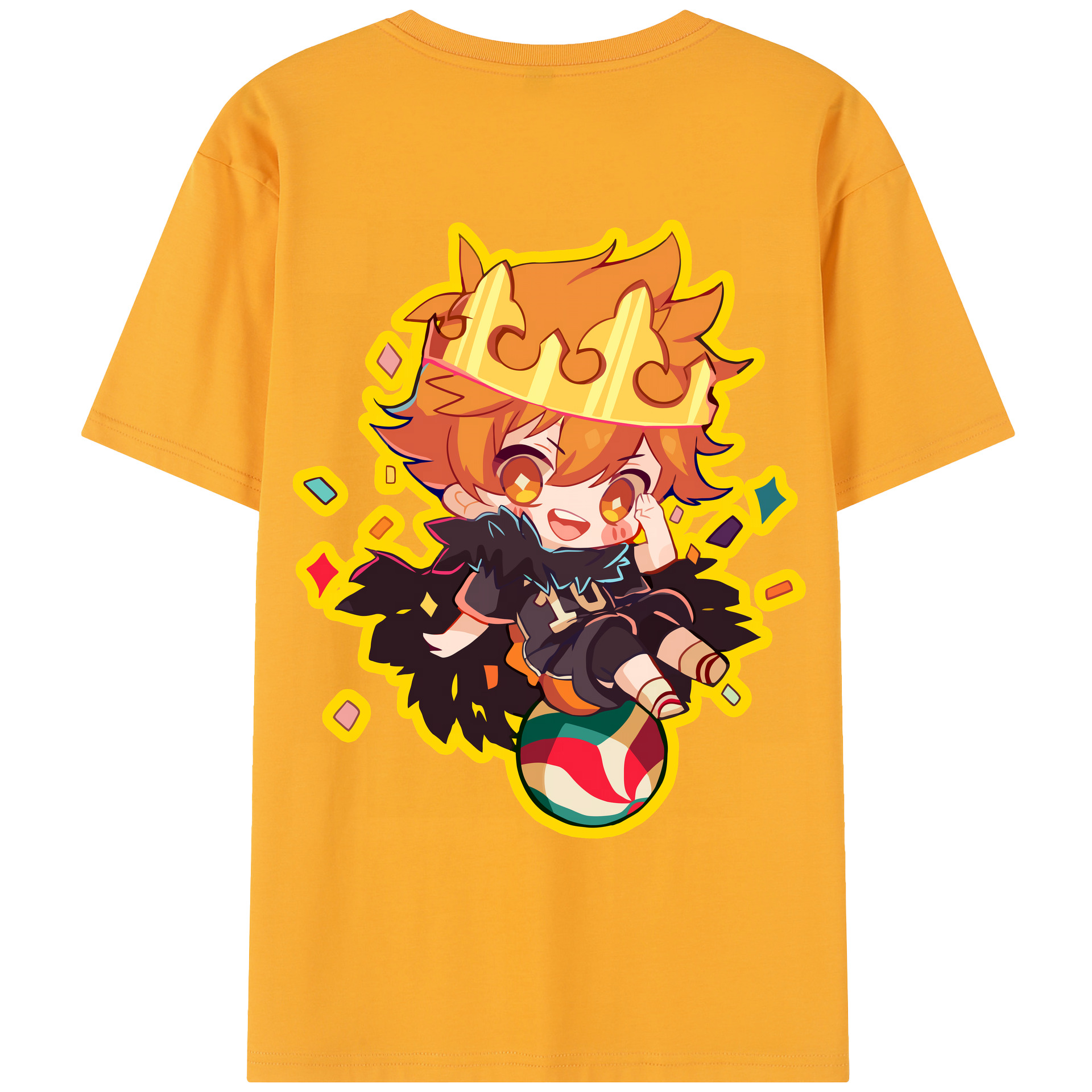 （画像用） ハイキュー!! Haikyu!! レディース半袖Tシャツ(バックプリント)