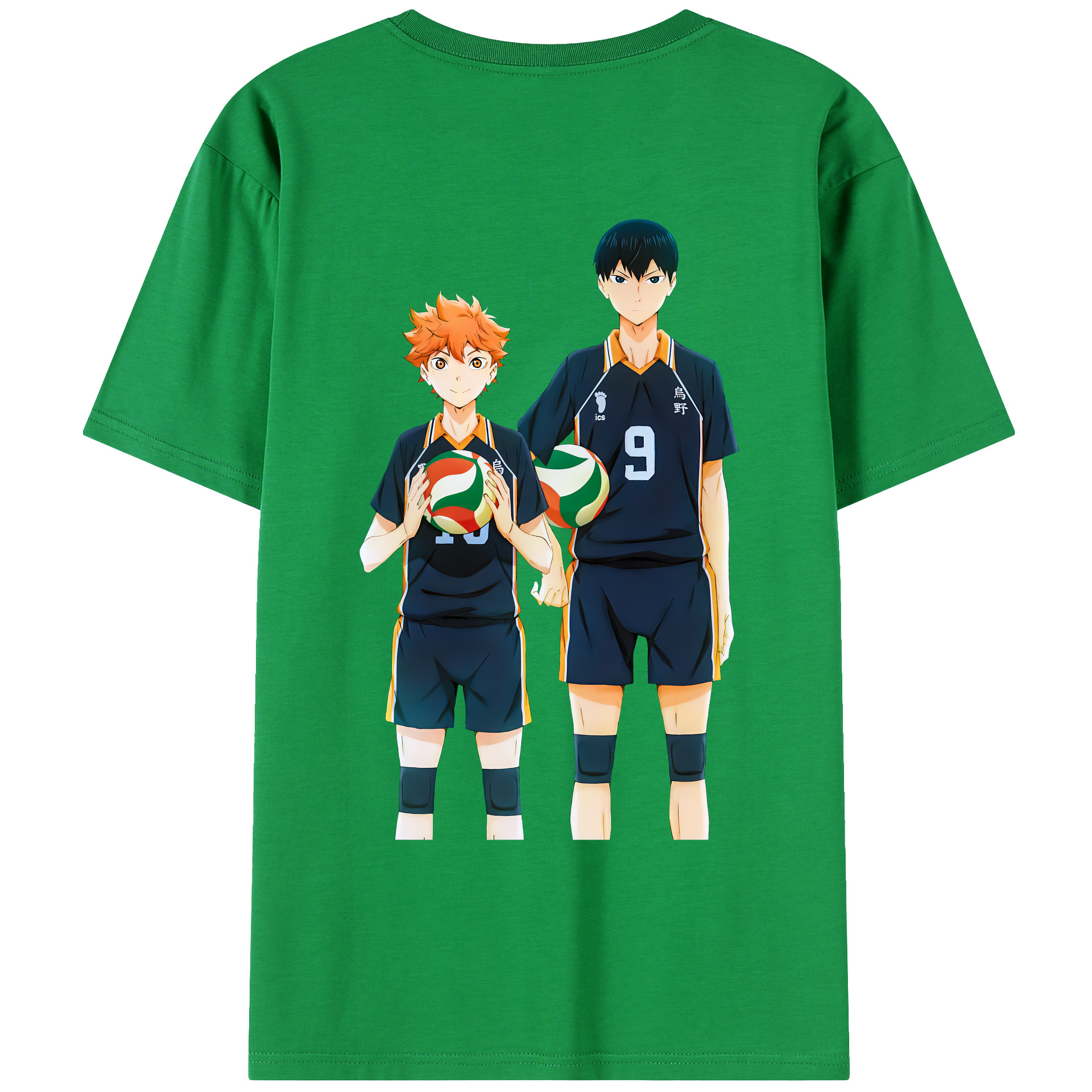（画像用） ハイキュー!! Haikyu!! レディース半袖Tシャツ(バックプリント)
