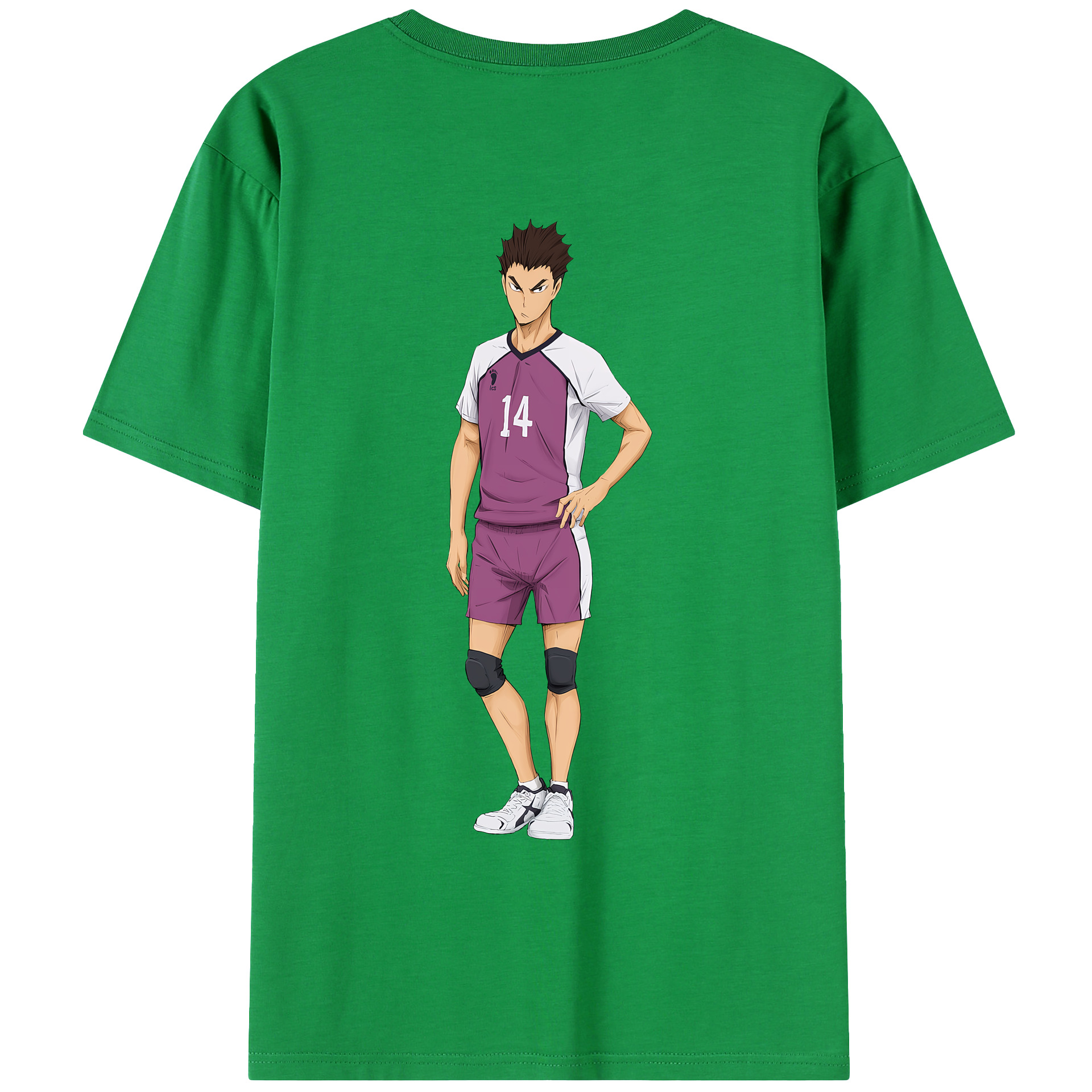 （画像用） ハイキュー!! Haikyu!! レディース半袖Tシャツ(バックプリント)