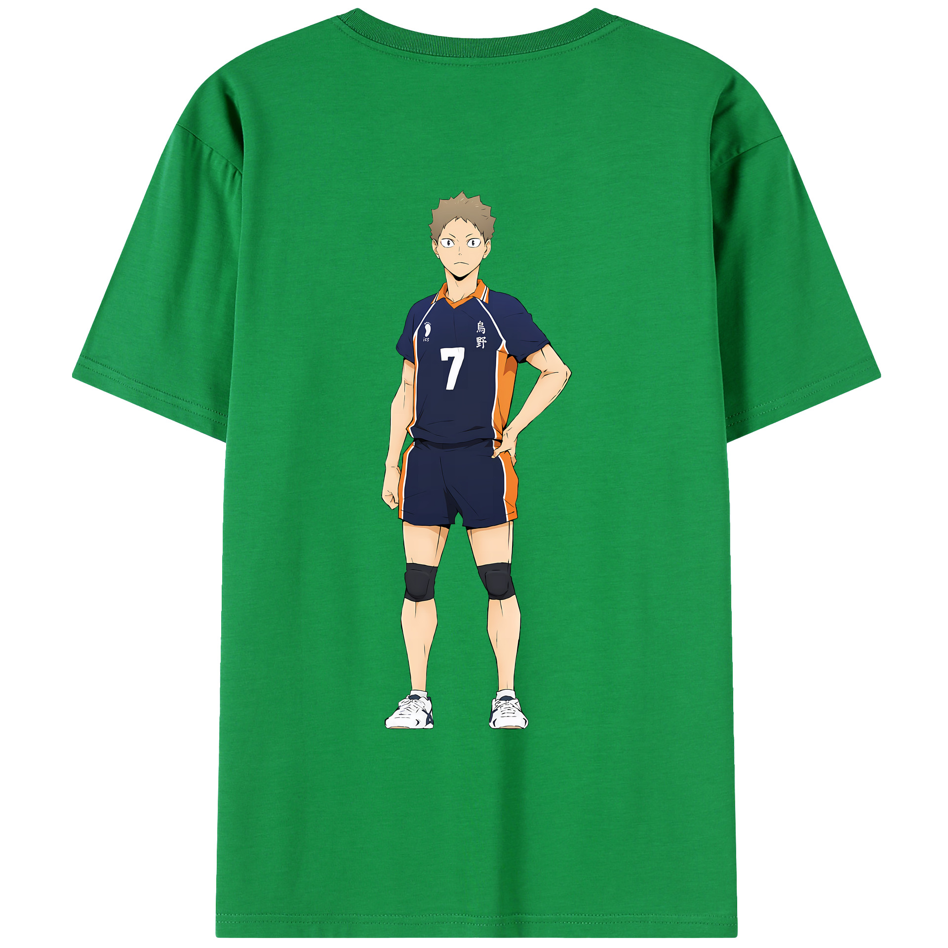 （画像用） ハイキュー!! Haikyu!! レディース半袖Tシャツ(バックプリント)