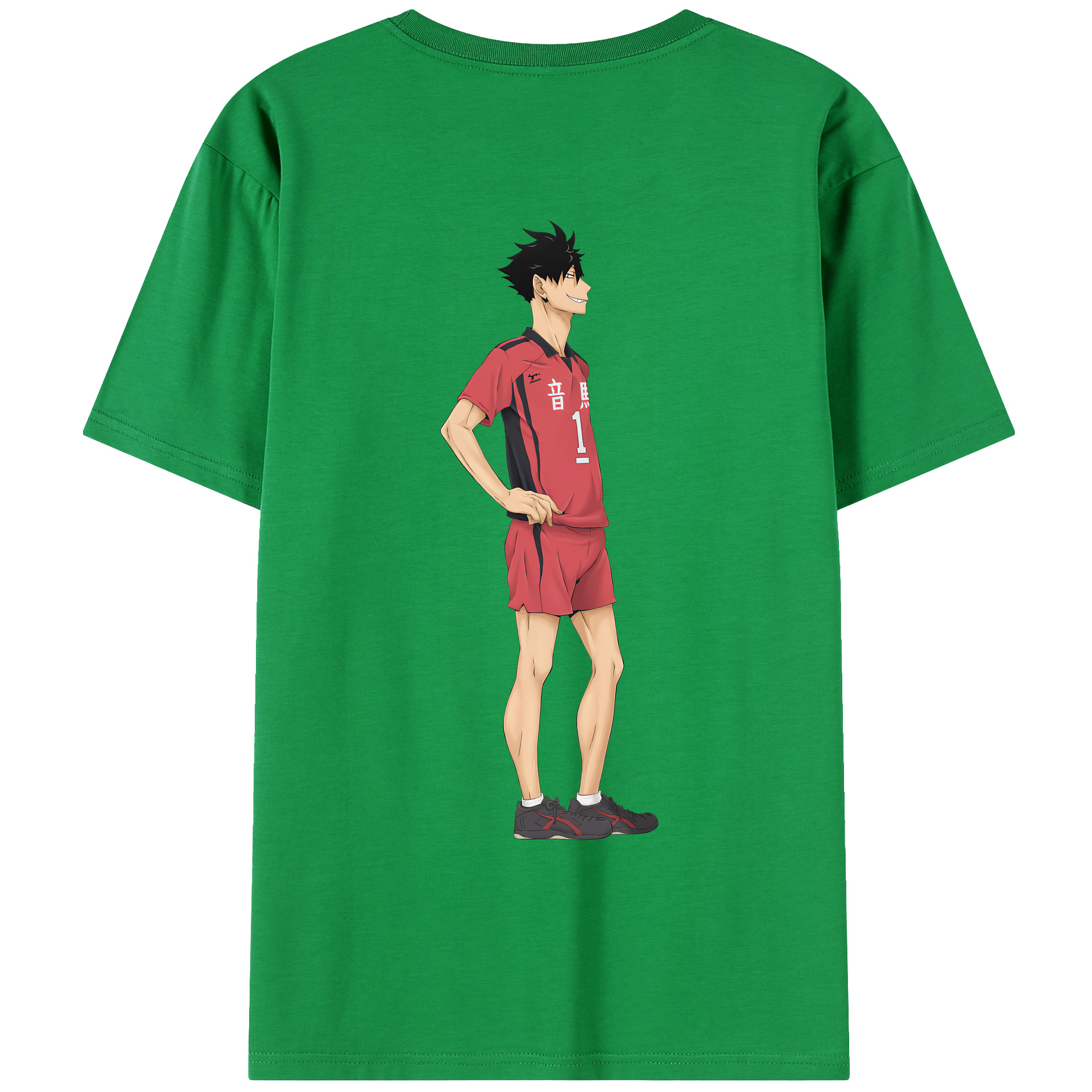 （画像用） ハイキュー!! Haikyu!! レディース半袖Tシャツ(バックプリント)