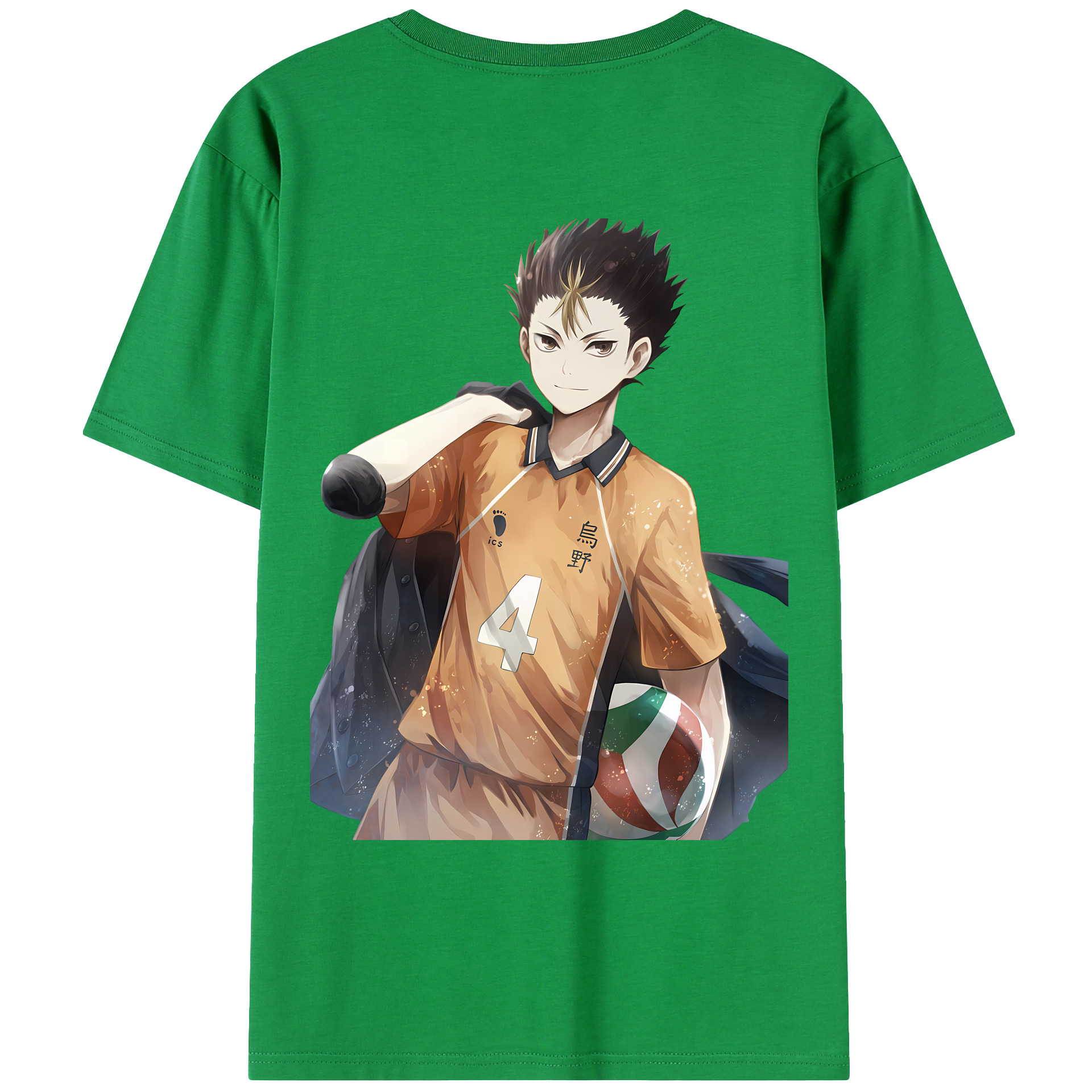（画像用） ハイキュー!! Haikyu!! レディース半袖Tシャツ(バックプリント)