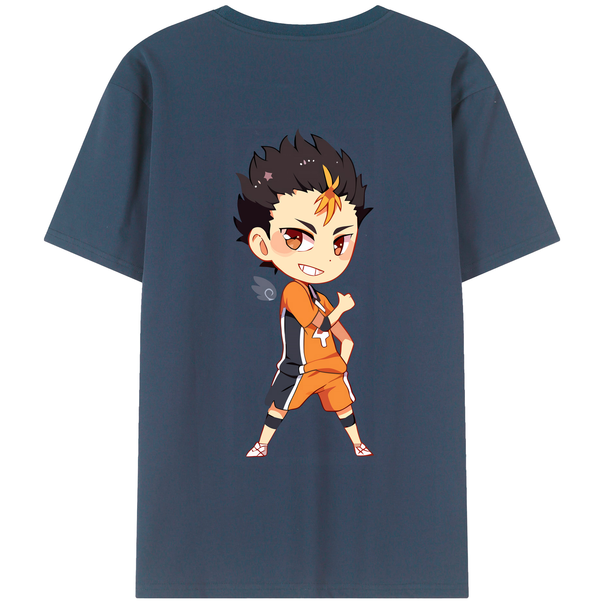 （画像用） ハイキュー!! Haikyu!! レディース半袖Tシャツ(バックプリント)